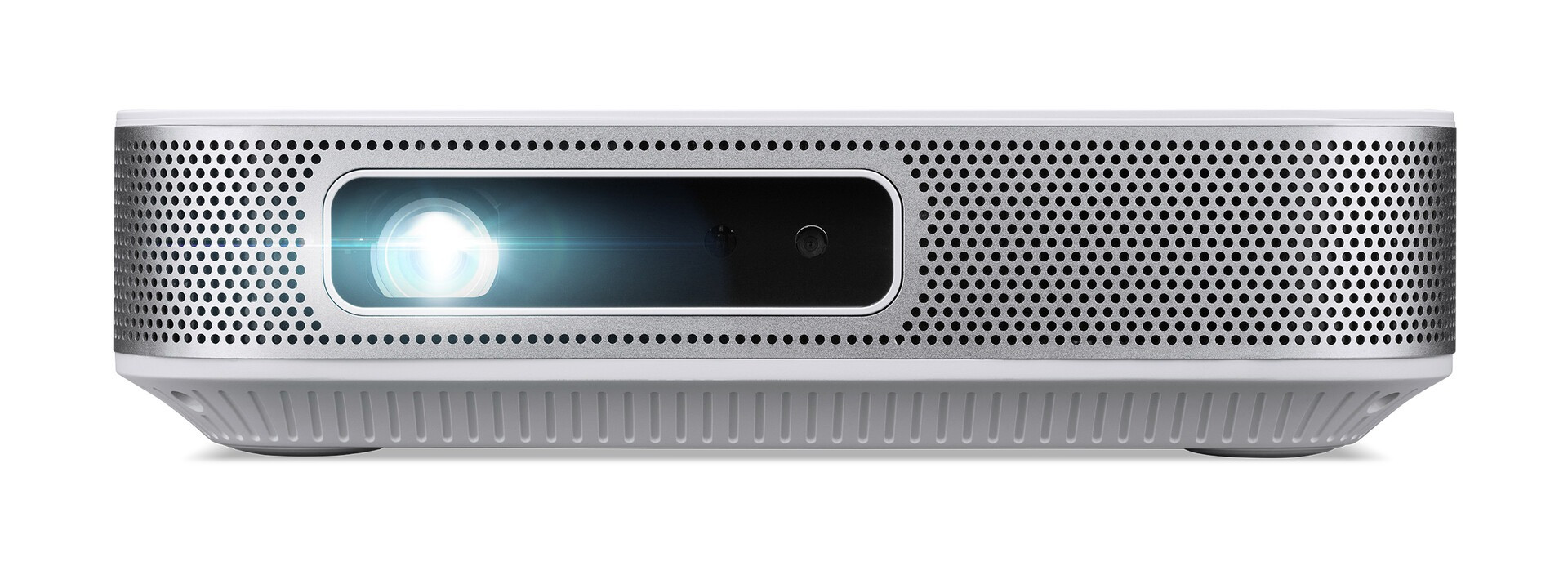 Acer-PD1520s-mobiler-LED-Full-HD-Projektor-mit-Auto-Fokus-Bluetooth-Audio-USB-Playback-und-automatischer-Trapezkorrektur-Demoware-Platin