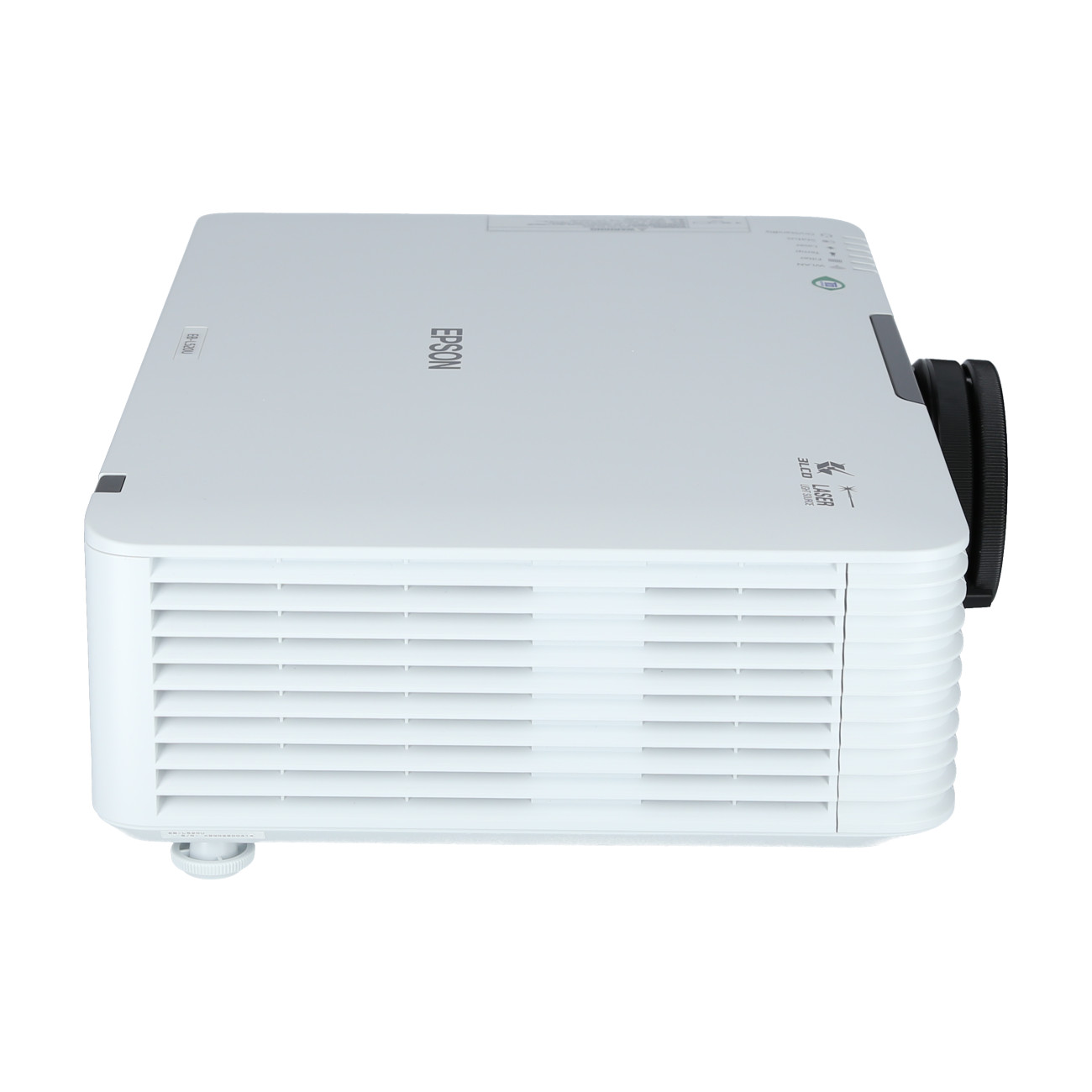 Epson-EB-L520U-Beamer-mit-5200-Lumen-Geometriekorrektur-und-Miracast-Streaming-fur-Prasentationen-und-Konferenzen-Demoware-Gold