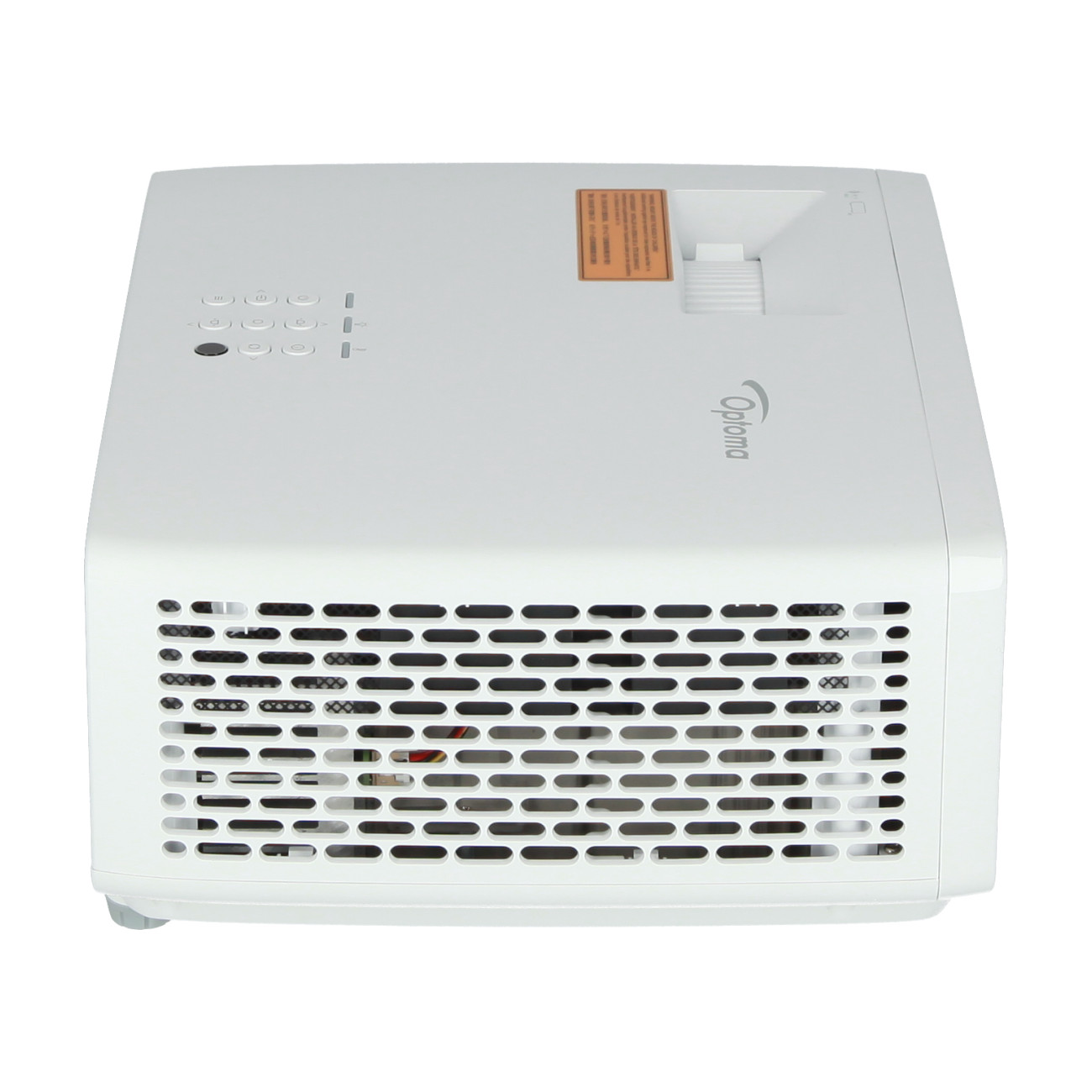 Optoma-ZH400-Full-HD-Beamer-mit-4000-Lumen-ultrakompakter-Bauweise-und-360-Projektion-fur-professionelle-Prasentationen-Demoware-Silber