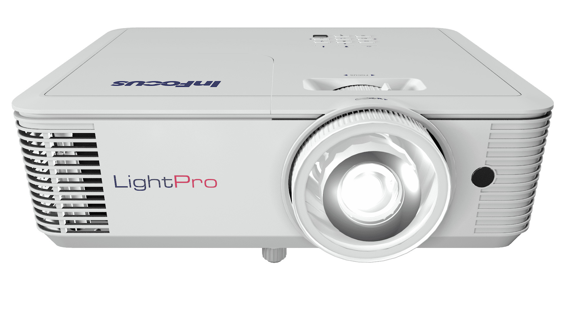 InFocus-Vista-II-IN0046ST-Short-Throw-Beamer-mit-WXGA-Auflosung-und-DLP-Technologie-Demoware-Gold