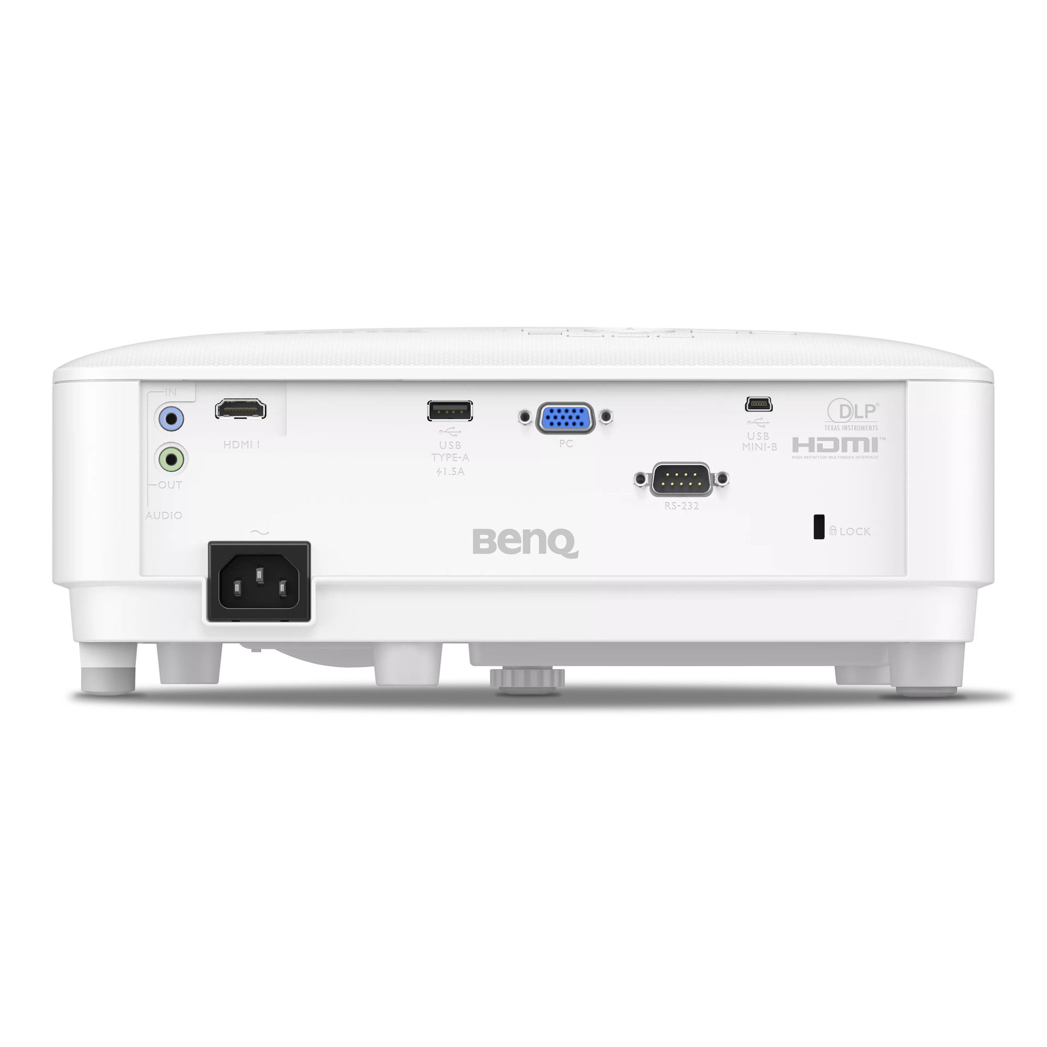 BenQ-MX560C-XGA-Projektor-mit-SmartEco-Energiesparfunktion-Demoware-Platin