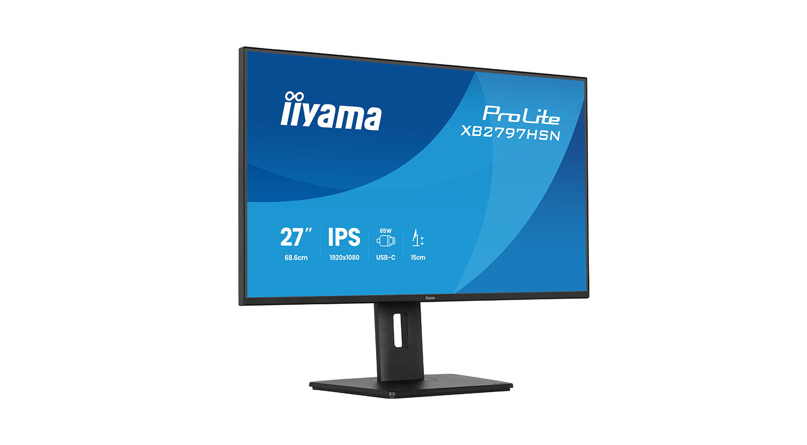 iiyama-ProLite-XB2797HSN-B1-27-inch-Full-HD-monitor-met-USB-C-aansluiting-en-LAN-poort