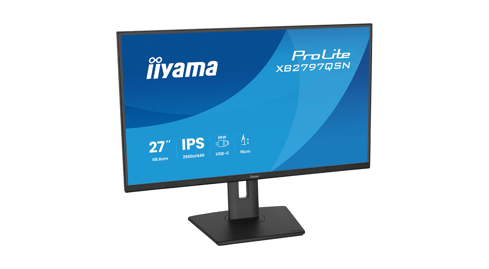 iiyama-XB2797QSN-B1-ProLite-27-inch-QHD-monitor-met-USB-C-aansluiting-en-LAN-poort
