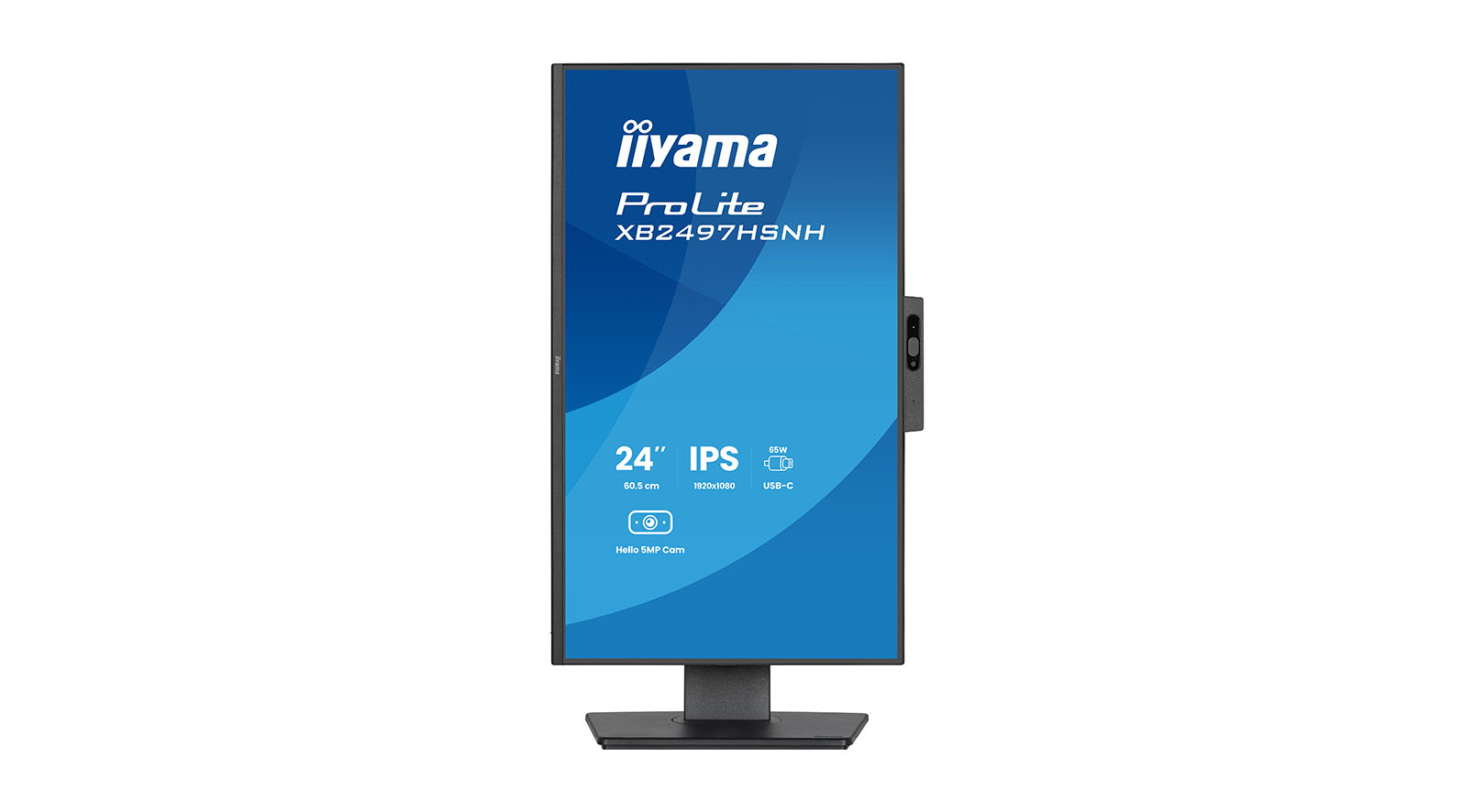iiyama-ProLite-XB2497HSNH-B1-24-inch-IPS-monitor-met-ingebouwde-5-MP-Windows-Hello-camera