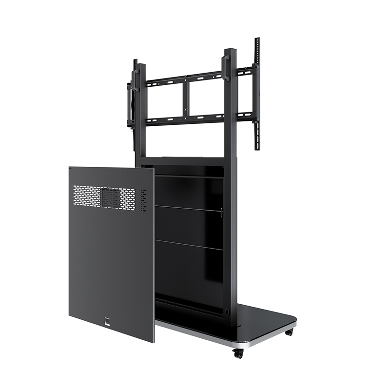 Hagor-Pro-Tower-L-mobiles-Standsystem-fur-ein-75-98-Display-Demoware