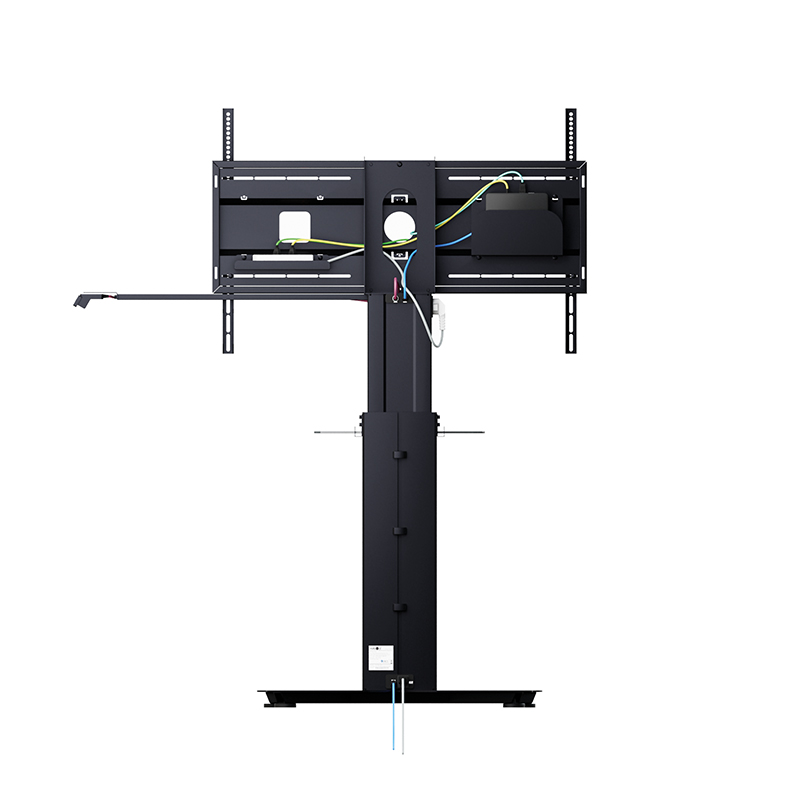 Hagor-HP-Lift-Floorstand-Vrijstaand-liftsysteem-voor-een-scherm-van-55-100-elektrisch-in-hoogte-verstelbaar