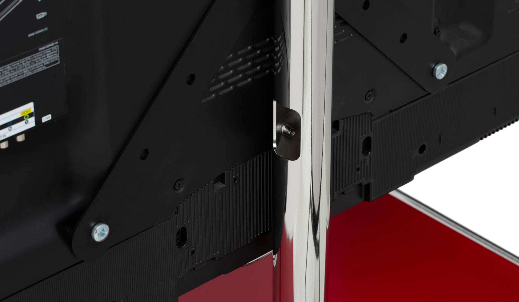 infoWERK-FS75-lowBOARD-mit-Halterung-fur-Displays-und-Fernseher-bis-zu-65-Zoll