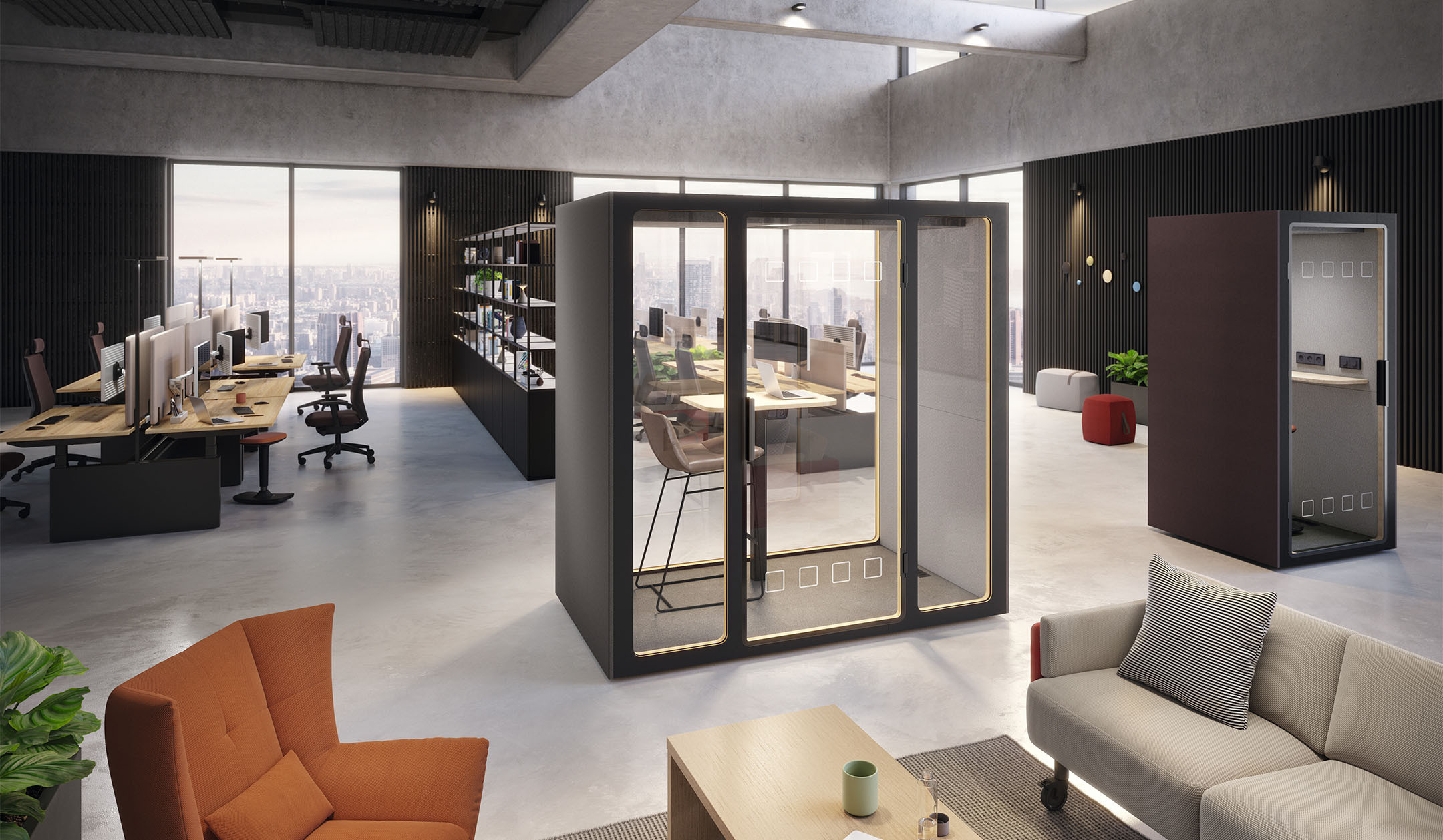 ASSMANN-Syneo-Silence-Pod-Meetingbox-mit-individuellem-Design-und-25dB-Schallschutz-fur-diskrete-Zusammenarbeit-im-Team