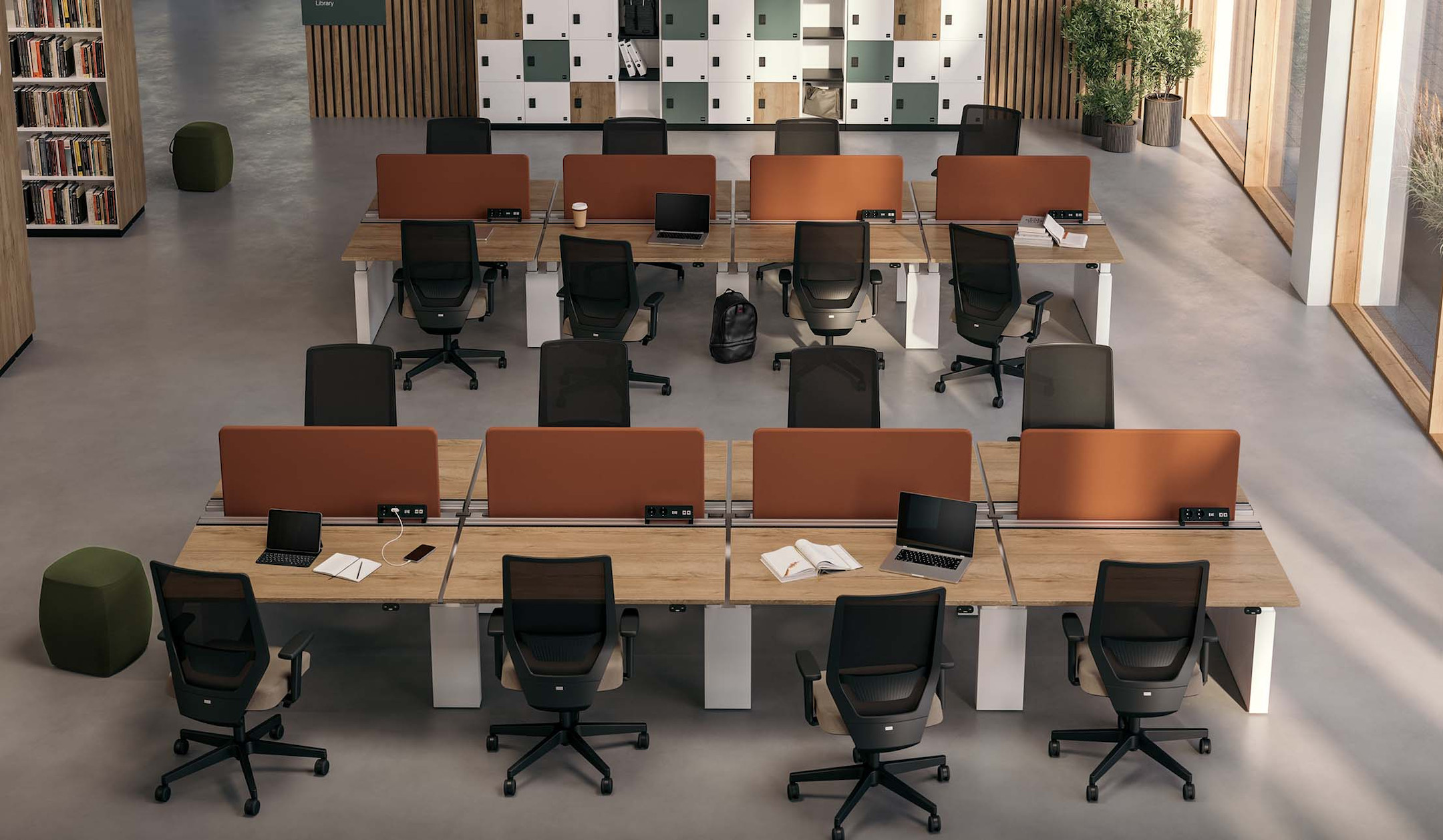 ASSMANN-Tensos-Compact-elektrisch-hohenverstellbarer-Doppelarbeitsplatz-fur-ergonomische-Teamarbeit