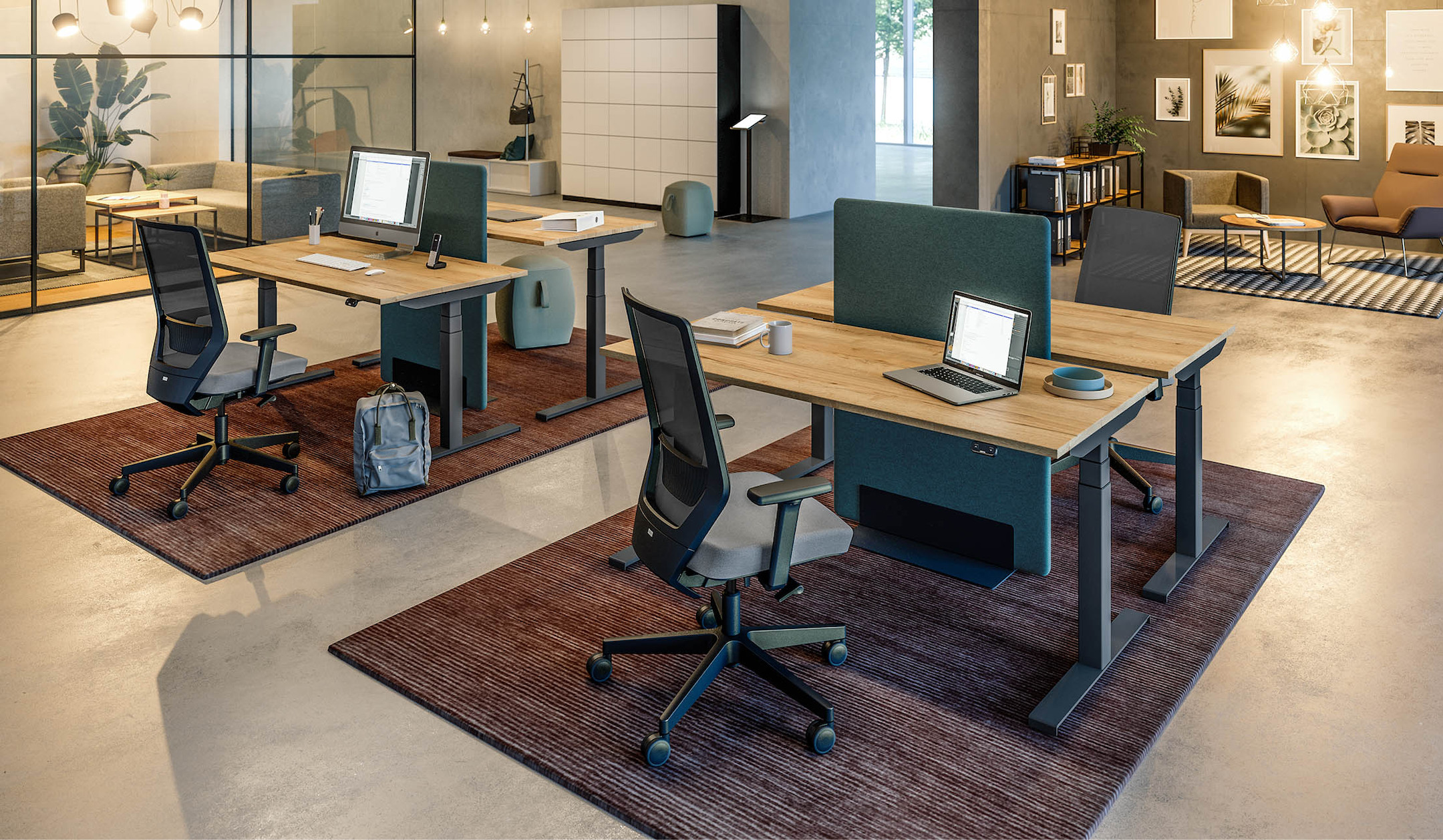 ASSMANN-Tensos-A-formiger-Schreibtisch-mit-stufenloser-Hohenverstellbarkeit-fur-Ergonomie-am-Arbeitsplatz
