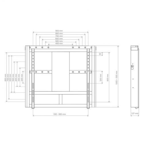 Hagor-WH-Moto-160-gemotoriseerde-hoogteverstelbare-wandsteun-84-110-max-VESA-900x800-belasting-160kg