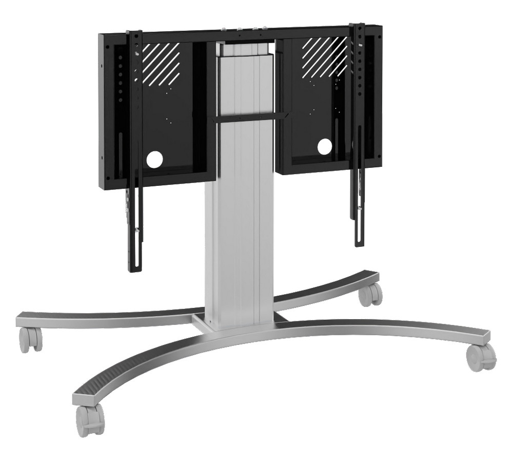 celexon-Expert-elektrisch-hohenverstellbarer-Display-Rollwagen-Adjust-4286MS-50cm-Demoware