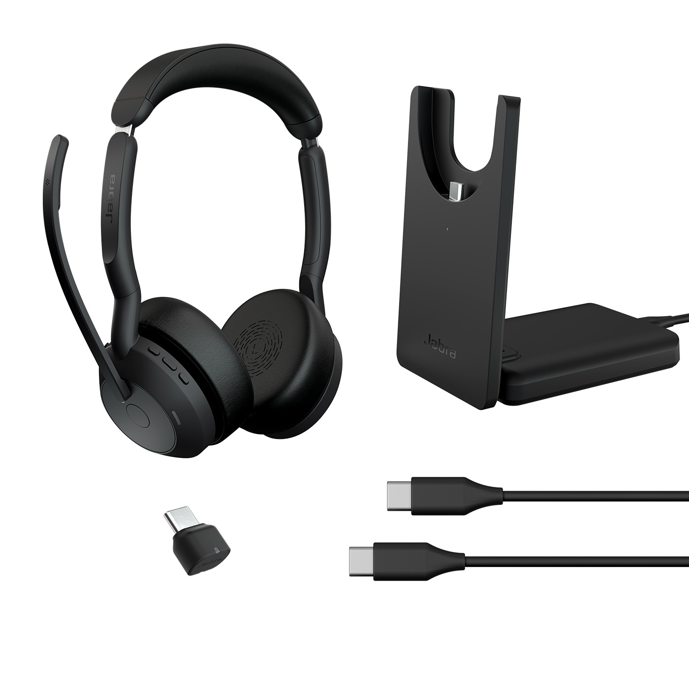 Jabra-Evolve2-55-Link380c-MS-Stereo-draadloze-stereo-headset-met-USB-C-gecertificeerd-voor-Microsoft-Teams-incl-oplaadstation