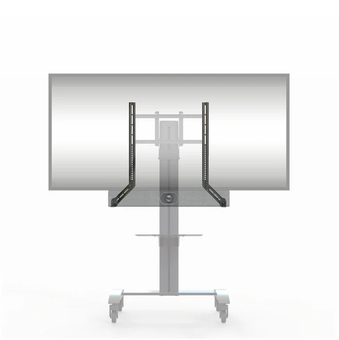 Peerless-AV-ACC-SB2-universal-UC-VC-soundbar-mount-for-55-to-85-single-displays-and-55-to-75-dual-displays