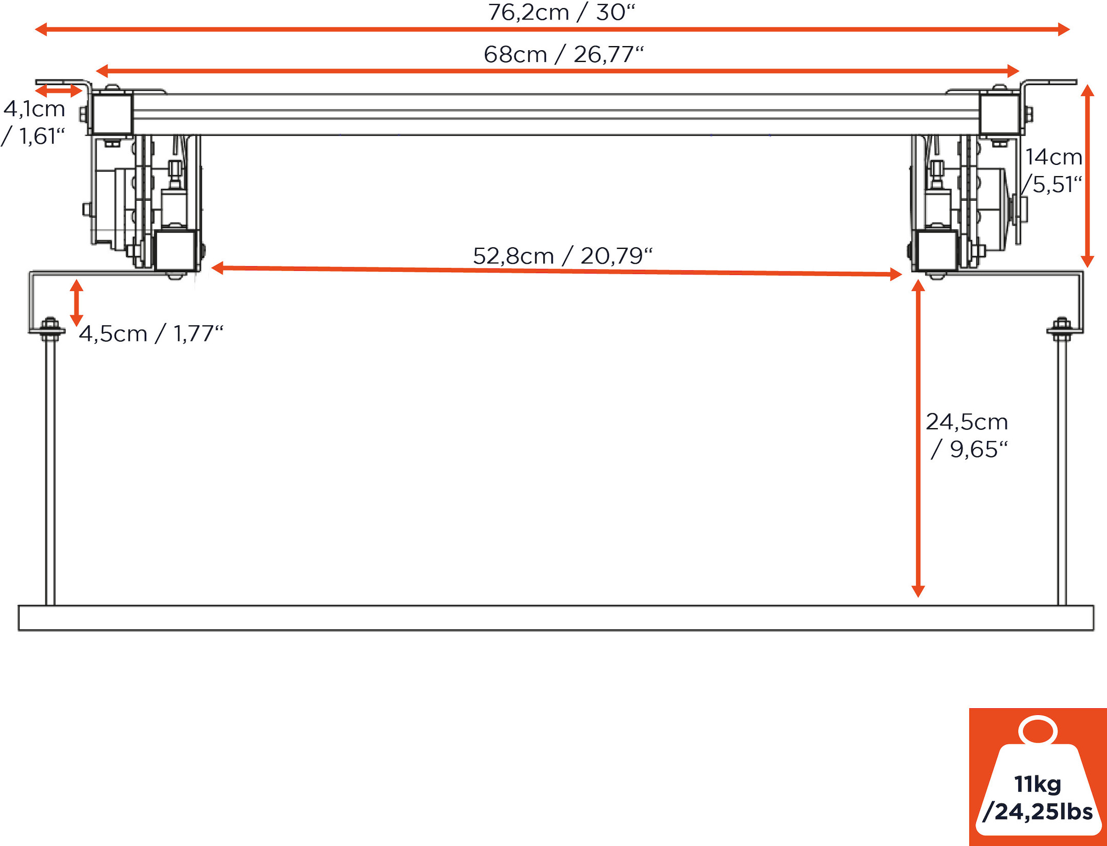 celexon-plafondlift-PL400-Plus-Demo