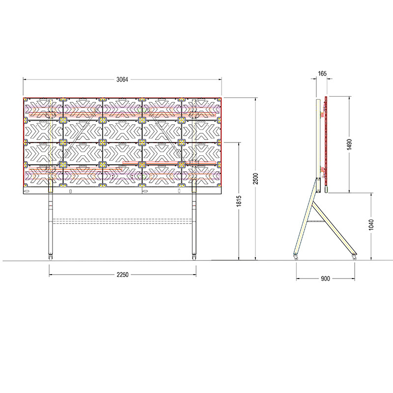 Hagor-verrijdbaar-LED-statiefsysteem-geschikt-voor-Avocor-AVX1320-135