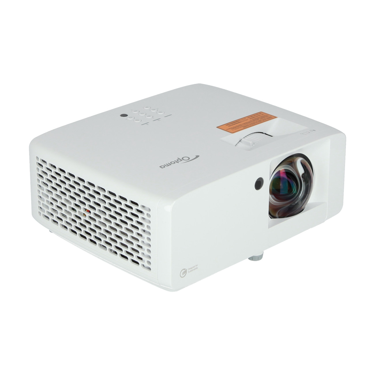 Optoma-ZH450ST-Full-HD-Kurzdistanz-Beamer-mit-4200-Lumen-und-nachhaltigem-Design-fur-Business-und-Konferenzraume-Demoware-Gold