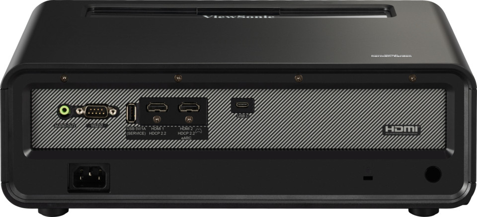 ViewSonic-X2-4KE-Pro-4K-LED-Beamer-mit-Short-Throw-Technologie-und-integriertem-Google-TV-fur-Kinoerlebnisse-zu-Hause-Demoware-Bronze