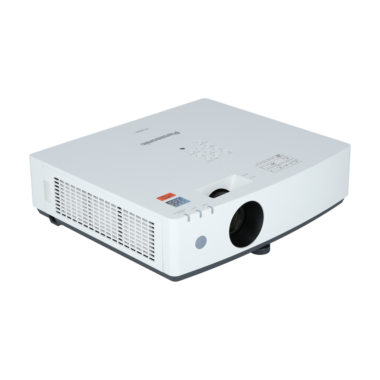Panasonic-PT-LMZ460EJ-Beamer-mit-4600-Lumen-WUXGA-Auflosung-und-kompakter-Bauweise-fur-Besprechungsraume-Demoware-Platin