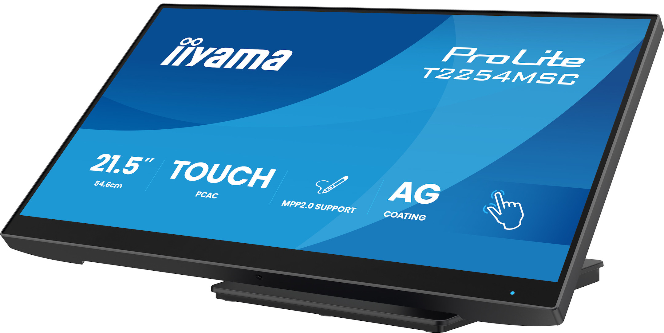 iiyama-T2254MSC-B2AG-ProLite-22-PCAP-10-punts-touchscreenmonitor-met-IPS-paneeltechnologie-en-antireflectiecoating