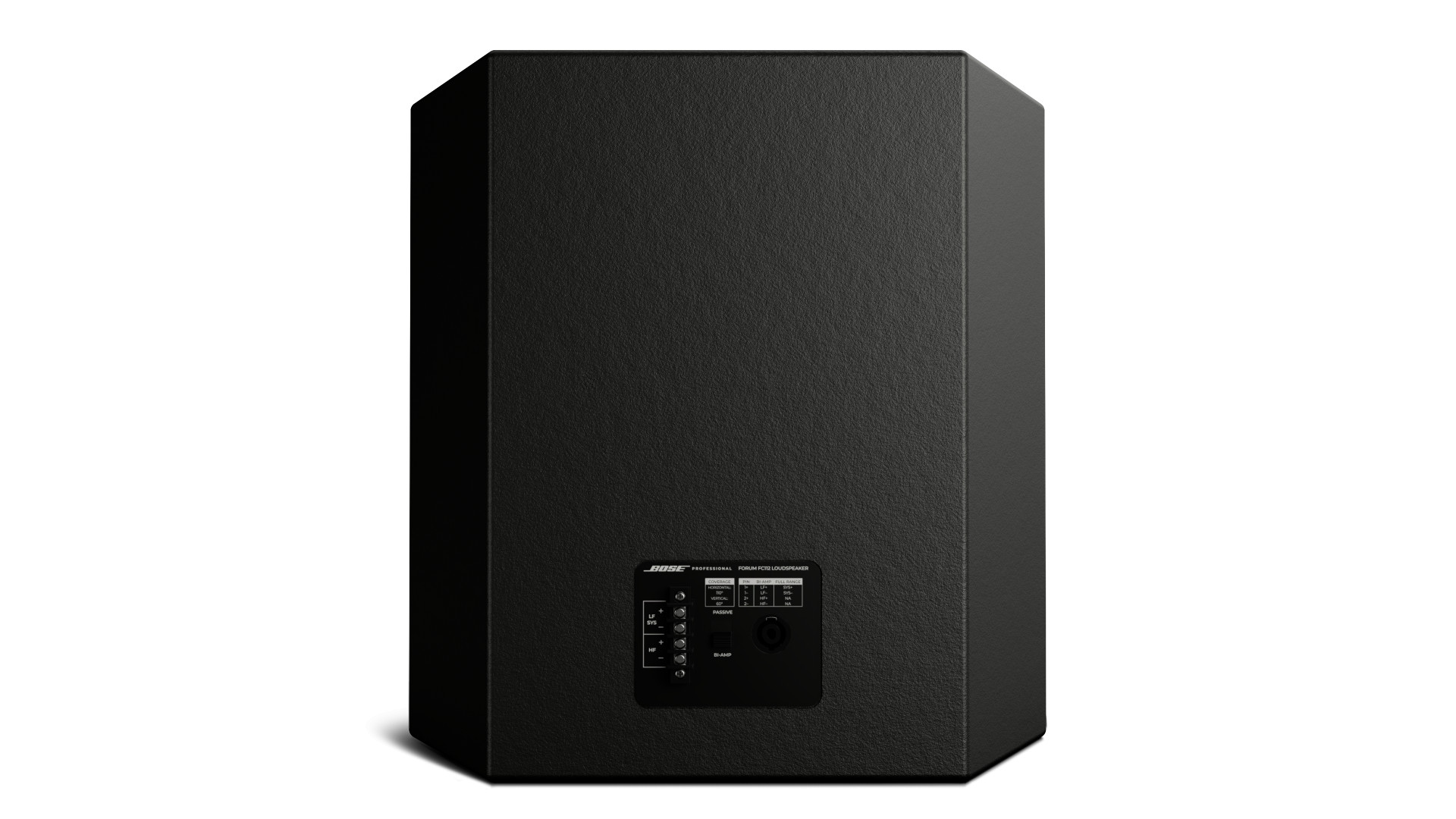 Bose-Professional-Forum-FC112-Koaxialer-Fullrange-Lautsprecher-mit-Punktschallquellencharakteristik