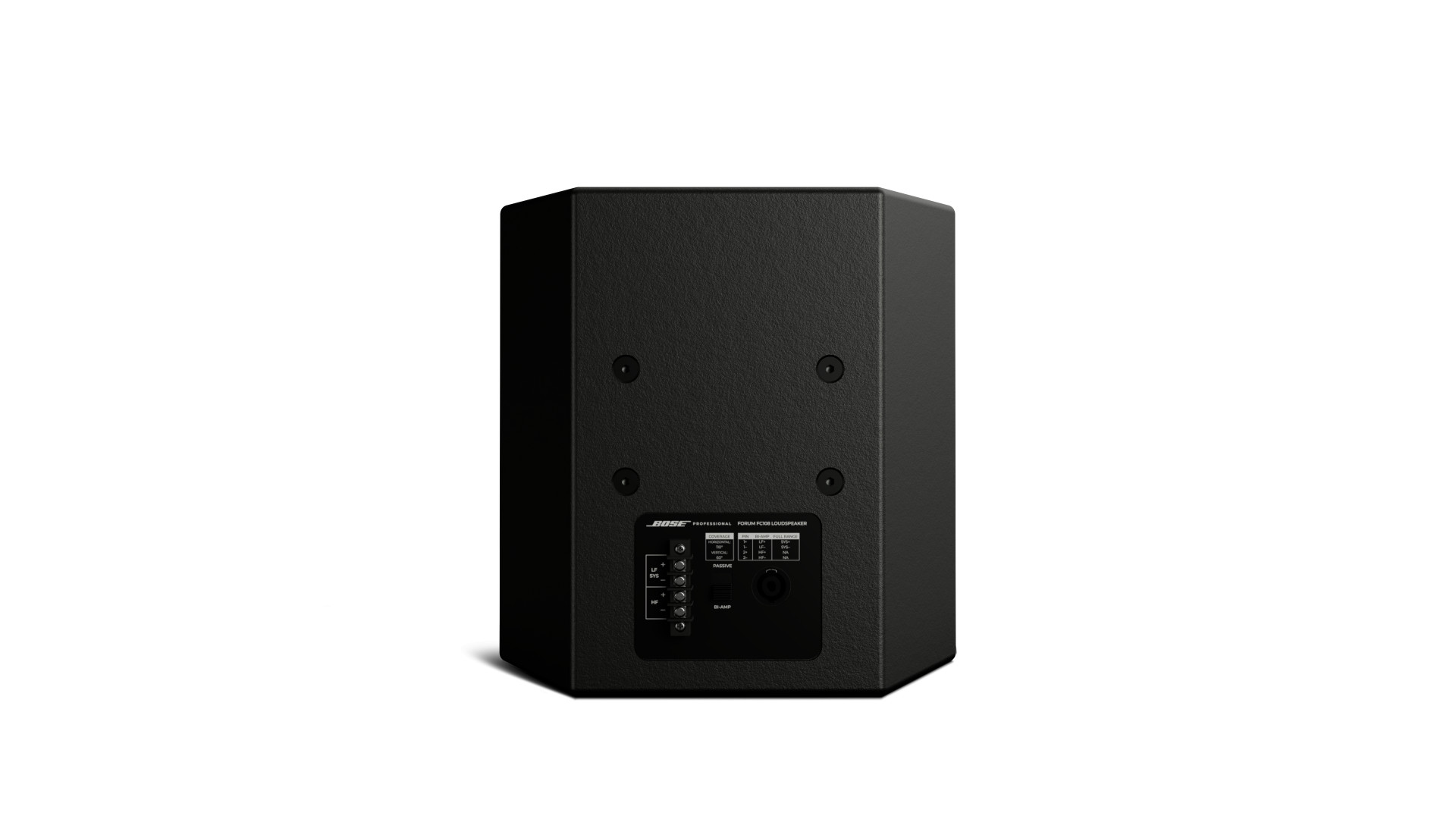 Bose-Professional-Forum-FC108-Koaxialer-Fullrange-Lautsprecher-mit-Punktschallquellencharakteristik