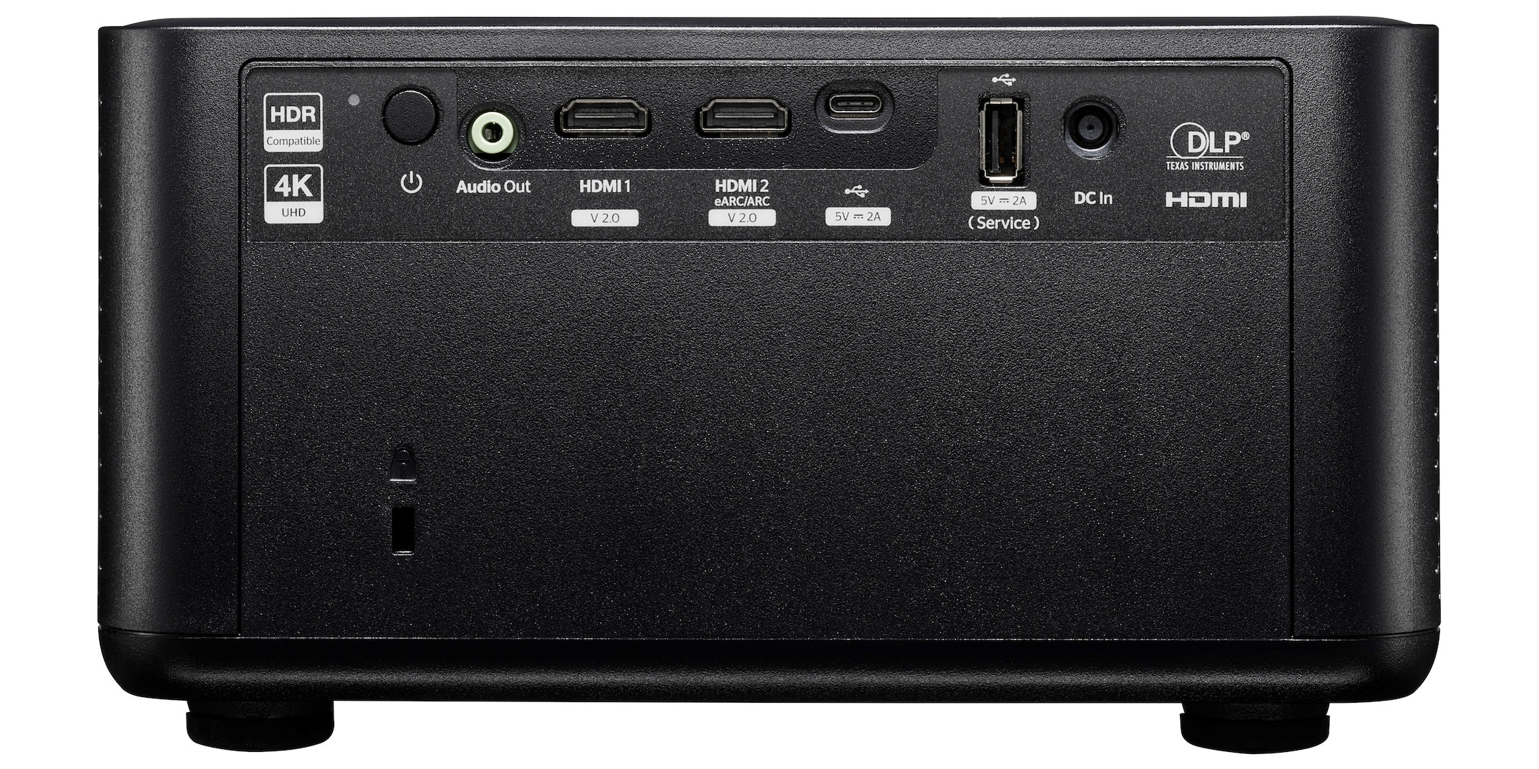 Optoma-Photon-Life-PK32-4K-UHD-Projektor-mit-extrem-niedrigem-Input-Lag-fur-Gaming-Demoware-Gold