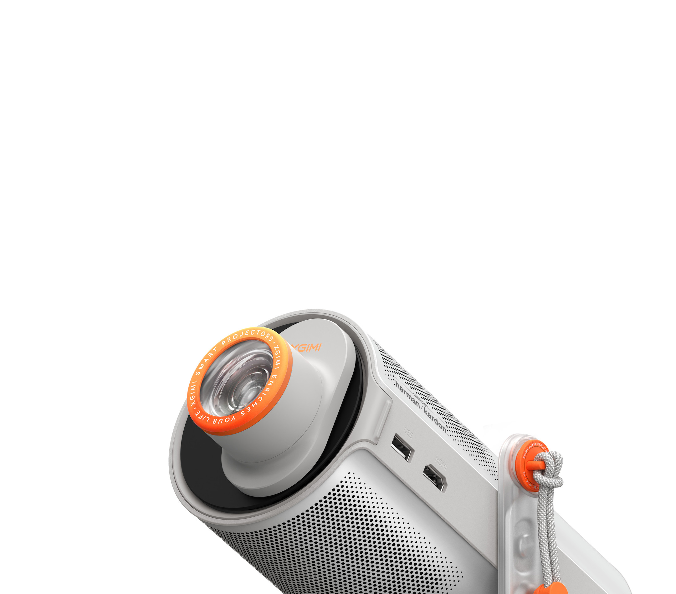 XGIMI-MoGo-4-Laser-Tragbarer-Laser-Full-HD-Smart-Projektor-mit-Harman-Kardon-Lautsprecher-und-Ambient-Filter-System-Demoware-Platin