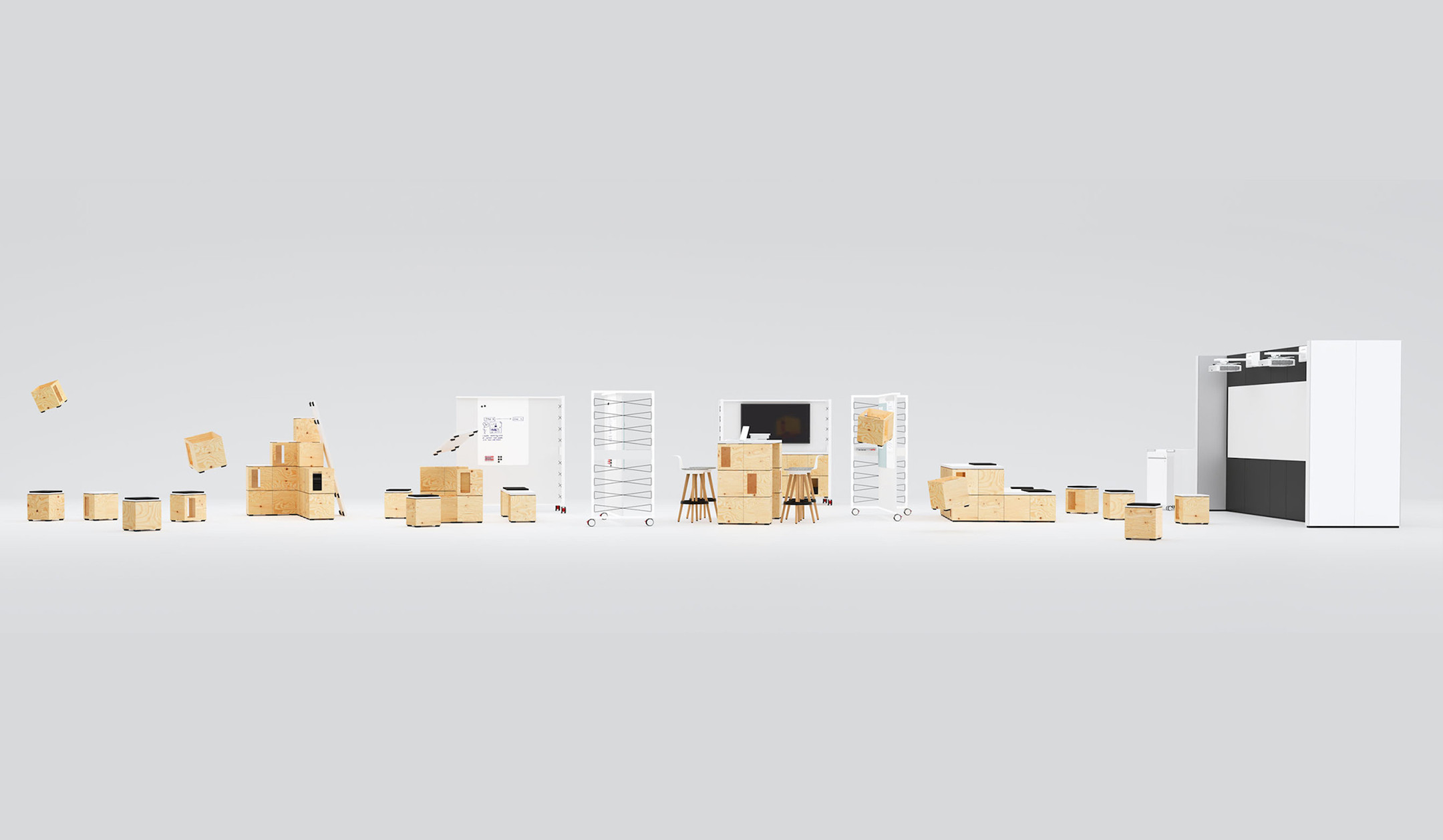 Bene-PIXEL-Mobelelement-fur-modulare-Raumkonfigurationen-in-dynamischen-Umgebungen