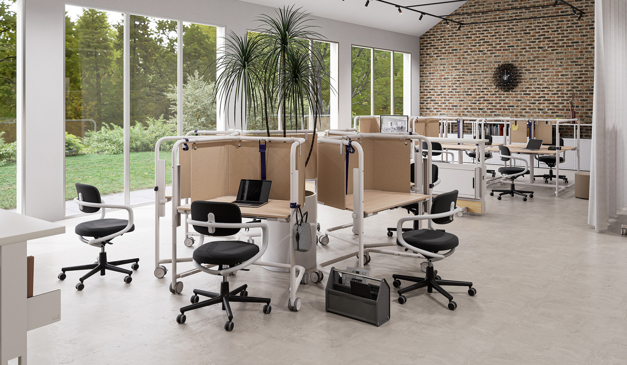 Vitra-Scout-Work-Mobile-hohenverstellbarer-Einzelschreibtisch-auf-Rollen-fur-eine-flexible-Raumgestaltung