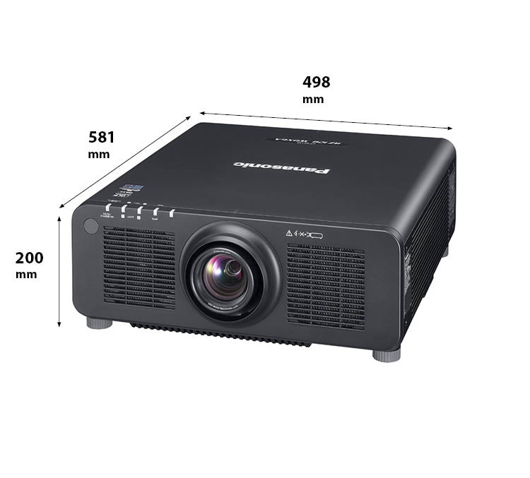 Panasonic-PT-RZ120BE-zwart-met-lens