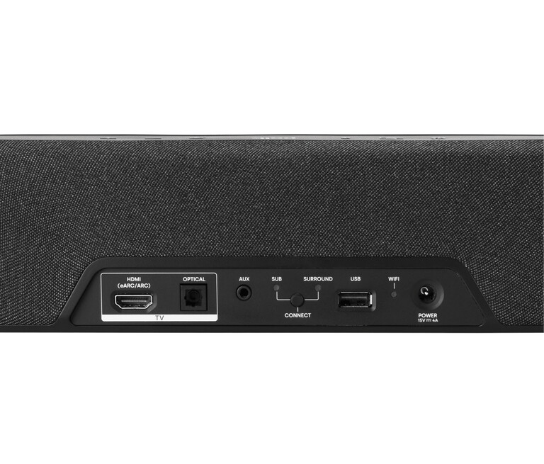 Polk-Audio-Magnifi-Mini-AX-Soundbar-System-DOLBY-ATMOS-UND-DTS-X-mit-Wireless-Subwoofer-Schwarz