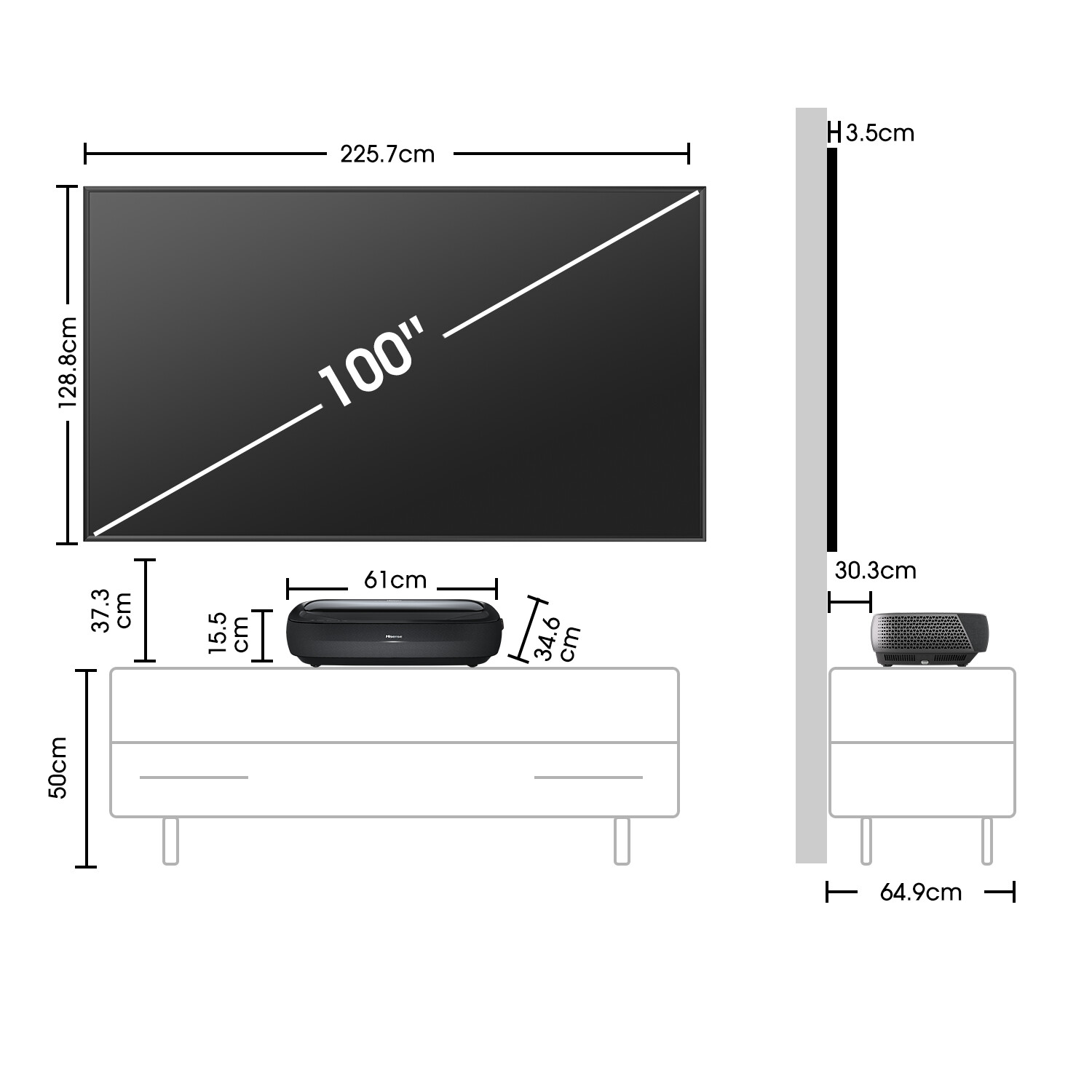 Hisense-100L9HD-Trichroma-Laser-TV-inkl-120-ALR-Fresnel-Daglichtscherm