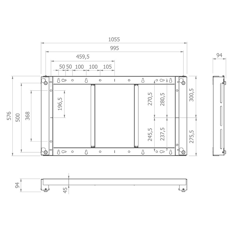 Hagor-WH-OH-46-outdoor-muurbeugel-displayspecifiek-voor-Samsung-OH-46-series