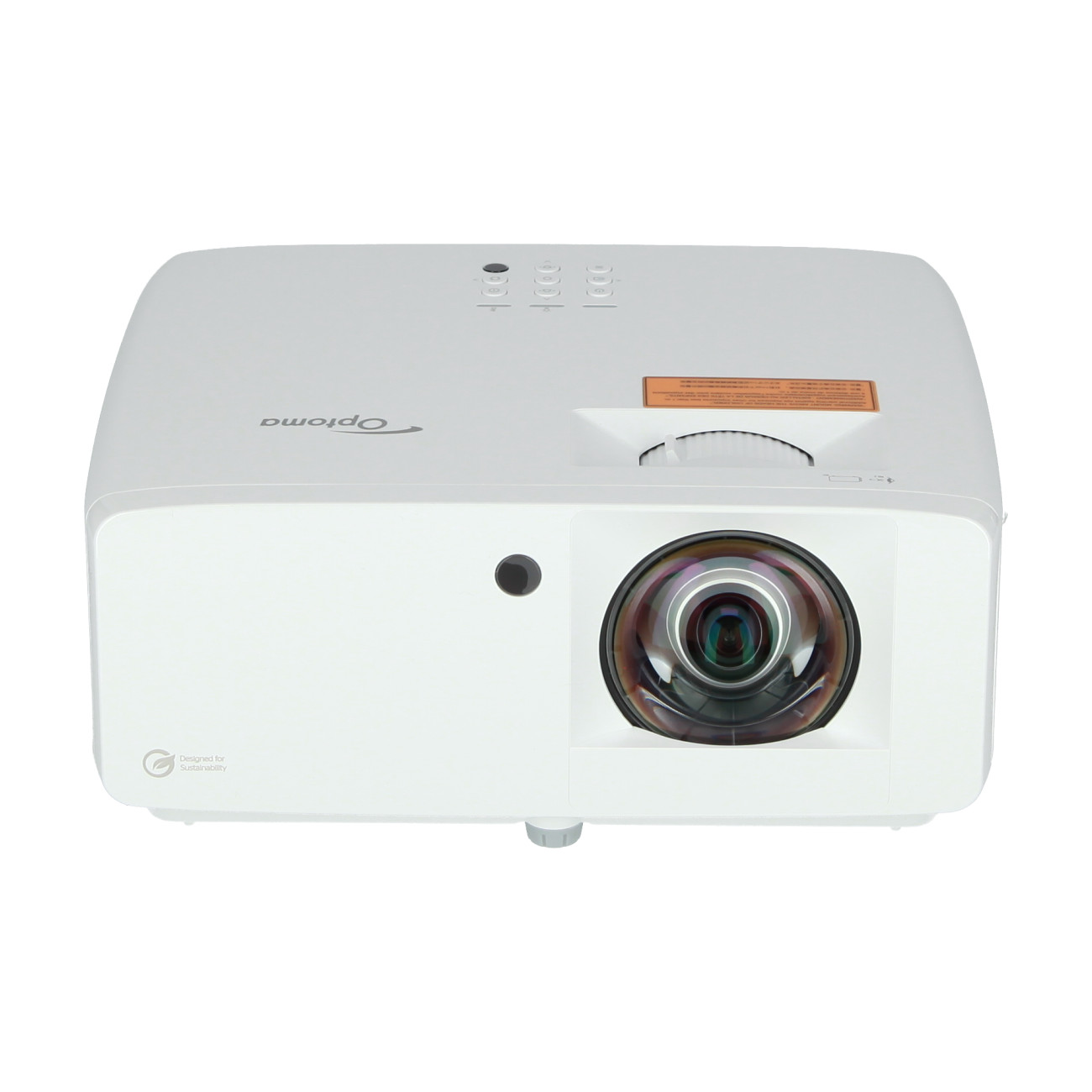 Optoma-ZH450ST-Full-HD-Kurzdistanz-Beamer-mit-4200-Lumen-und-nachhaltigem-Design-fur-Business-und-Konferenzraume-Demoware-Gold