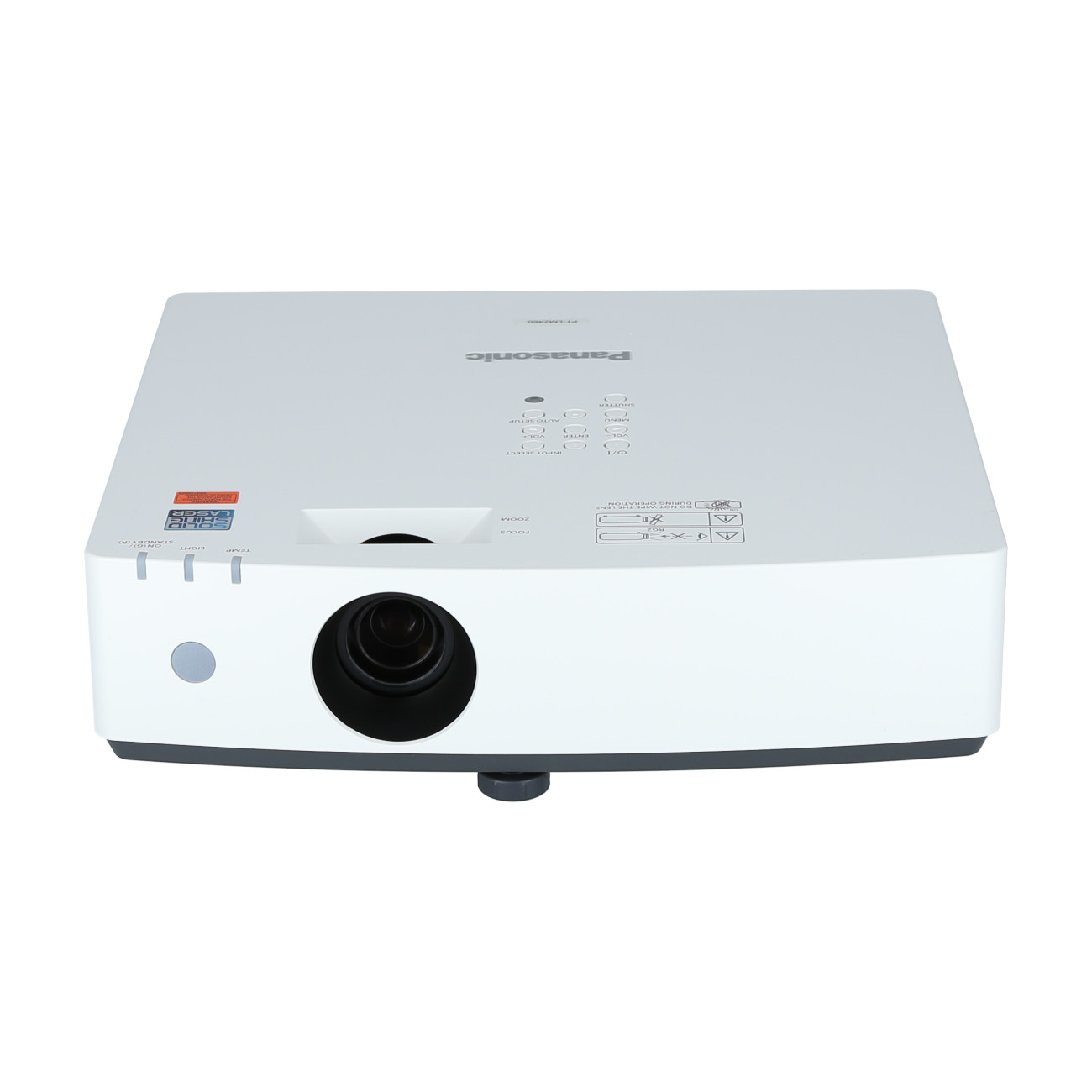 Panasonic-PT-LMZ460EJ-Beamer-mit-4600-Lumen-WUXGA-Auflosung-und-kompakter-Bauweise-fur-Besprechungsraume-Demoware-Platin