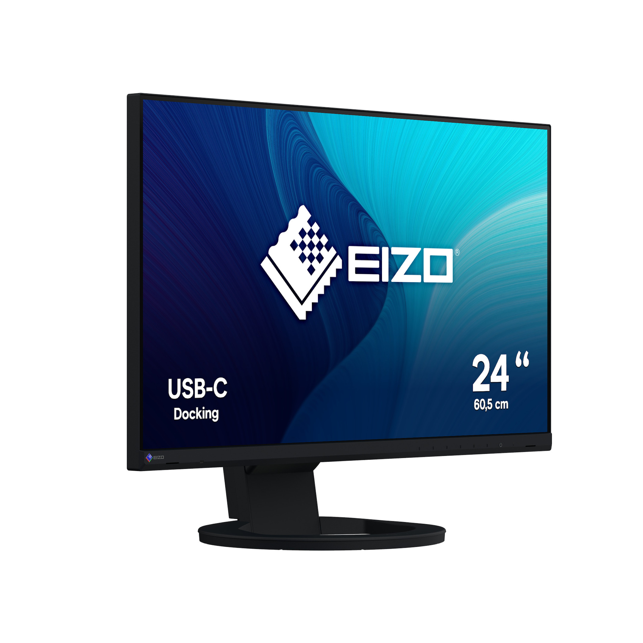EIZO-EV2480-FlexScan-23-8-IPS-Monitor-1920-x-1080-Full-HD-60Hz-5ms-Schwarz