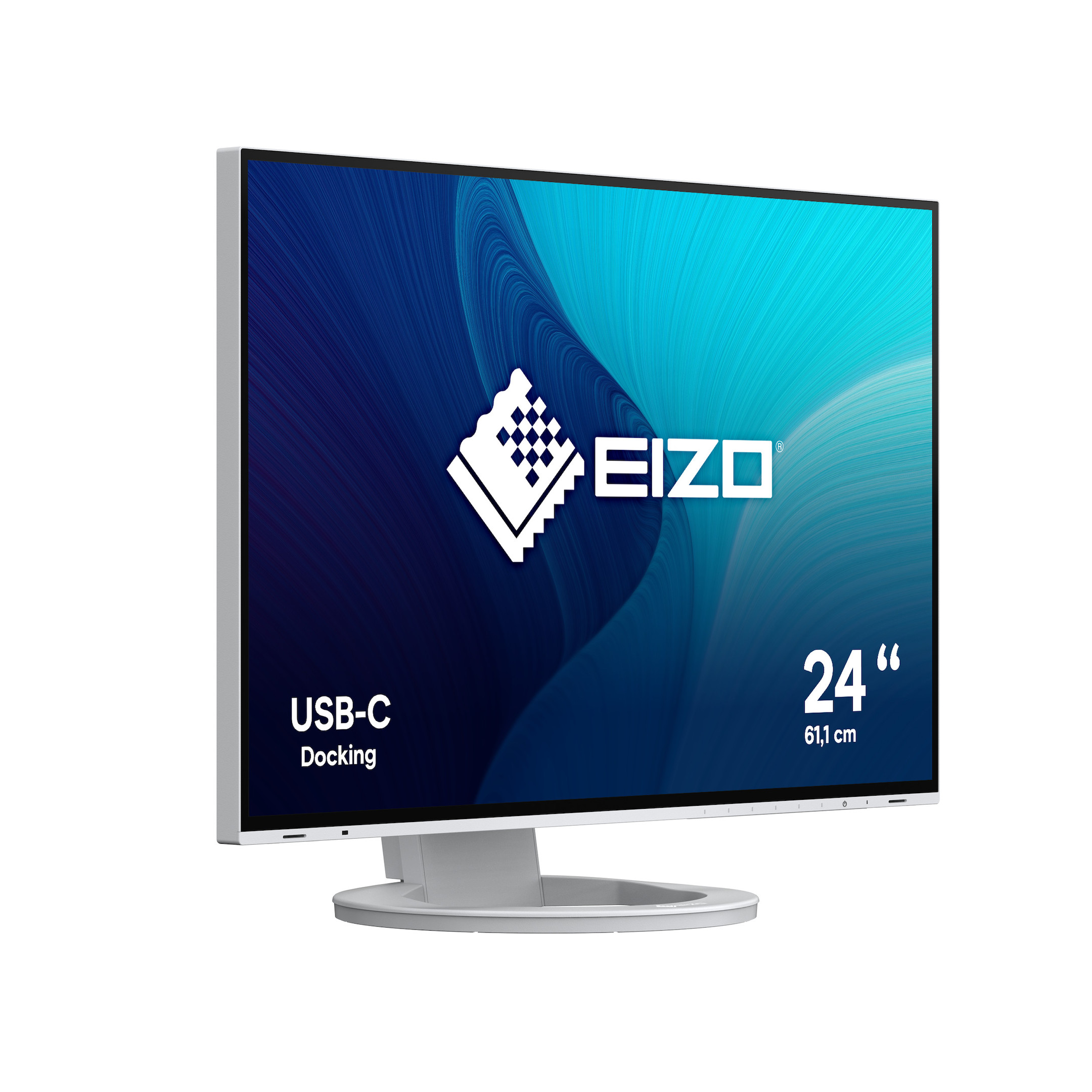 EIZO-EV2485-FlexScan-24-1-IPS-Monitor-1920-x-1200-WUXGA-60Hz-5ms-Weiss