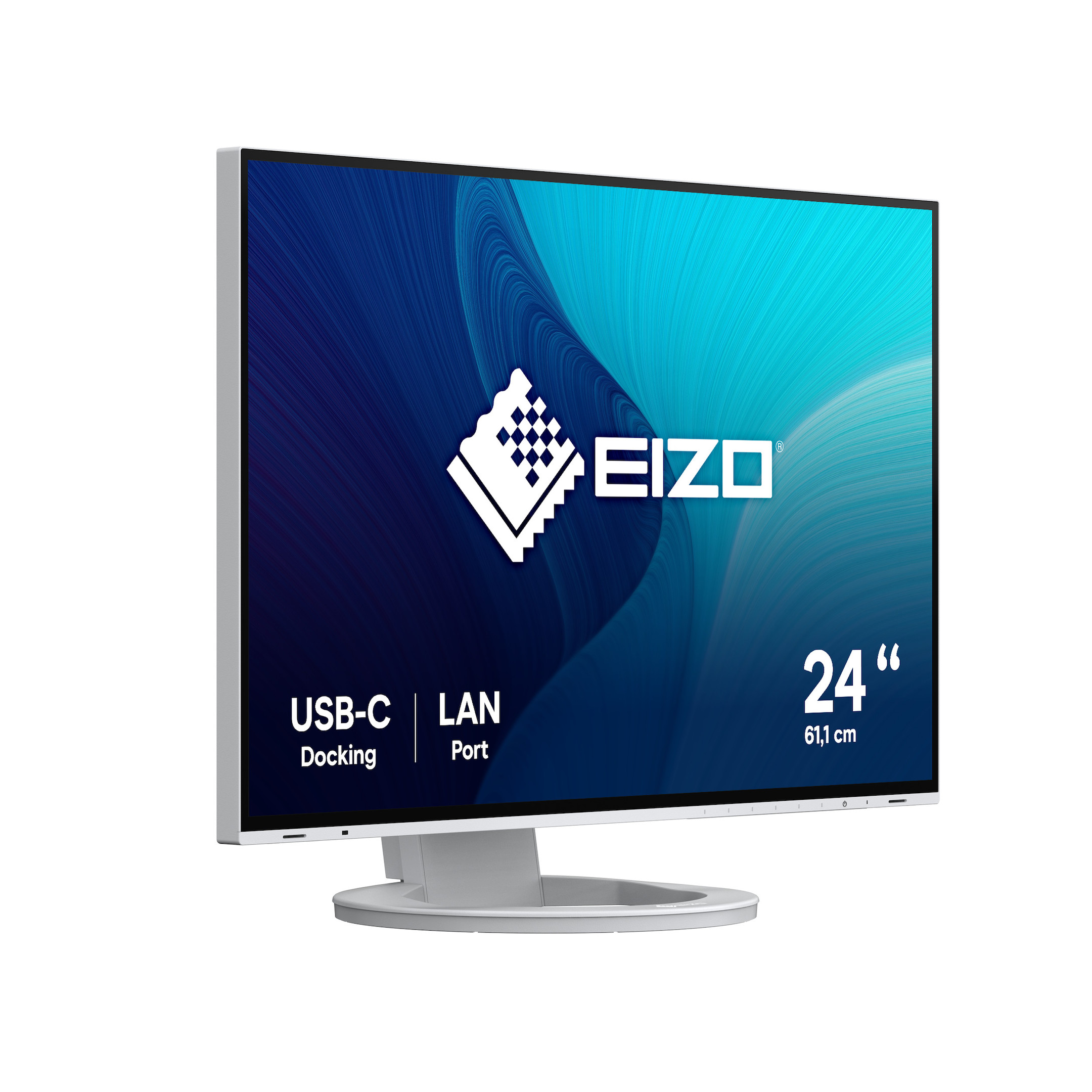 EIZO-EV2495-FlexScan-24-1-IPS-Monitor-1920-x-1200-WUXGA-60Hz-5ms-Weiss