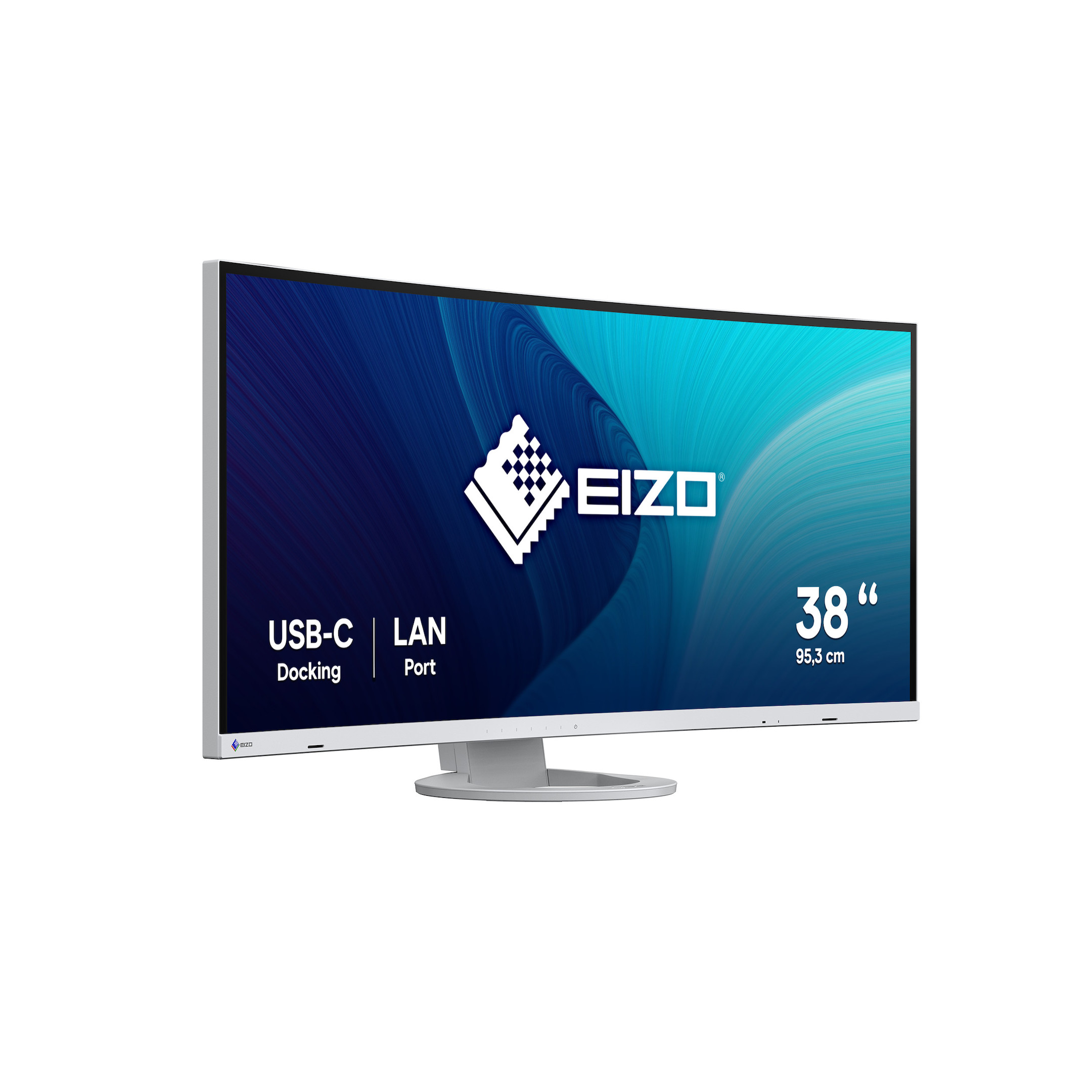 EIZO-EV3895-FlexScan-Monitor-in-Weiss
