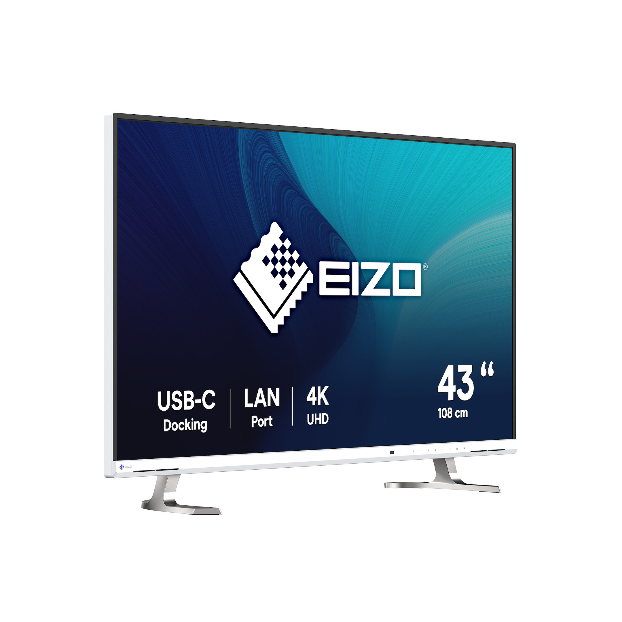 EIZO-EV4340X-FlexScan-Monitor-in-Weiss