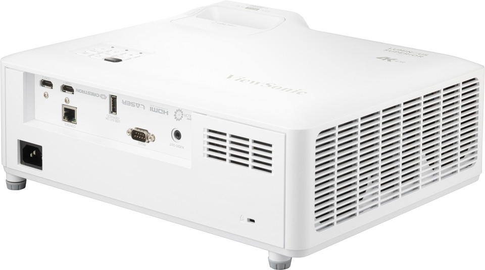 ViewSonic-LS901-4K-Beamer-mit-5500-Lumen-4K-HDR-Unterstutzung-und-360-Projektion-fur-kreative-Installationen-Demoware-Platin