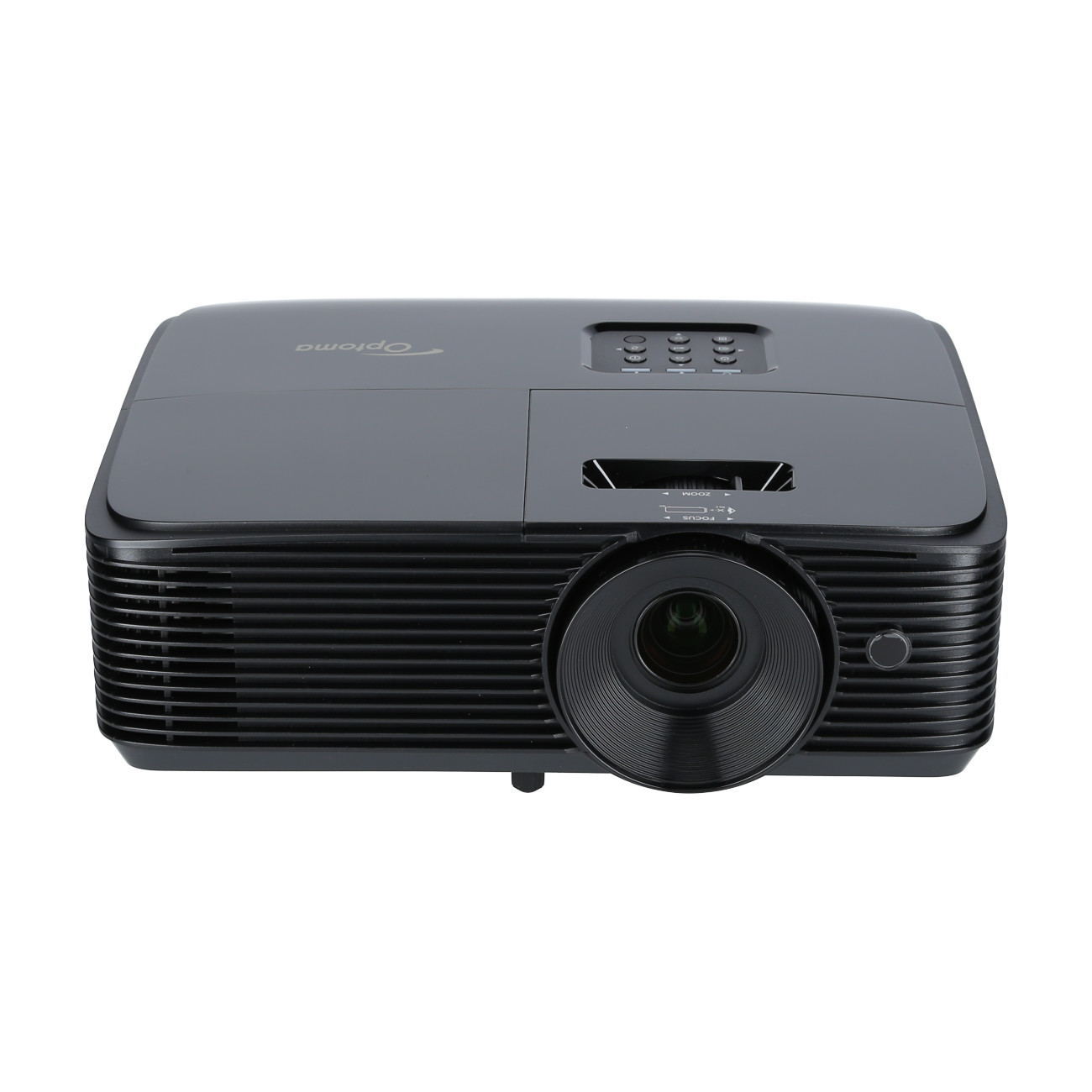 Optoma-W371-Beamer-mit-3700-Lumen-satten-Farben-und-hohem-Kontrast-fur-Business-Schule-und-Prasentationen-Demoware-Platin