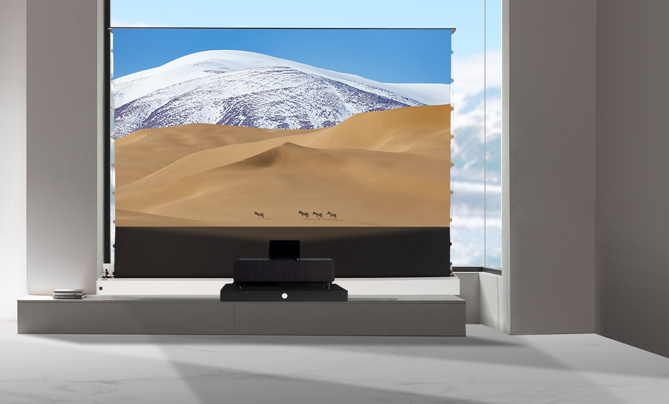 celexon-UST-Hochkontrast-Bodenscheren-Leinwand-HomeCinema-Plus-92-weiss-Demoware