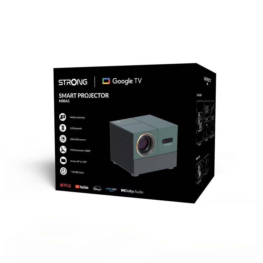 Strong-MIRA1-FHD-Streaming-Projektor-mit-Smart-TV-und-Google-Assistant-Funktionen-Demoware-Platin