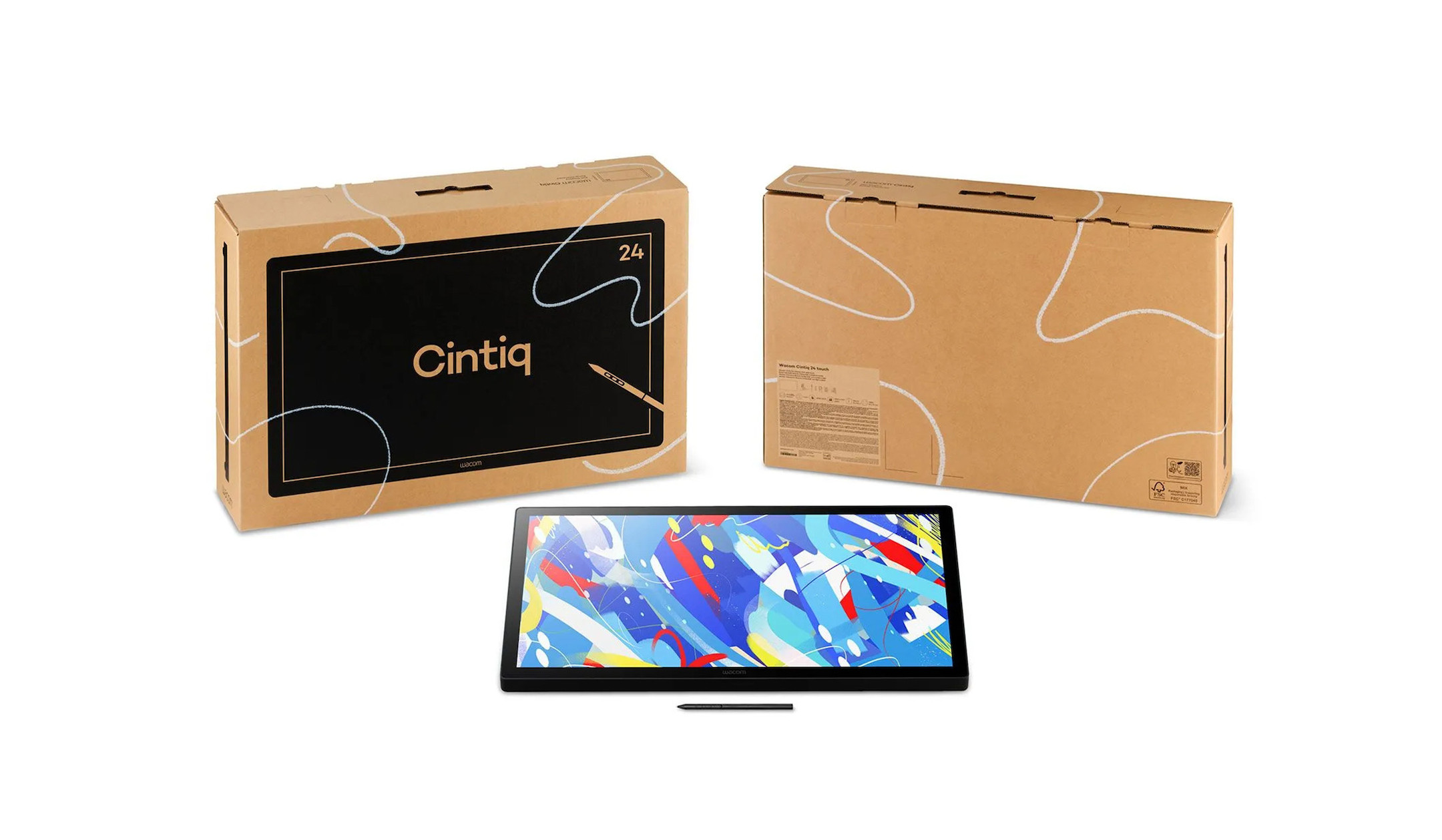 Wacom-Cintiq-24-Touchscreen-display-met-verstelbare-standaard-Enterprise-Edition-voor-bedrijven
