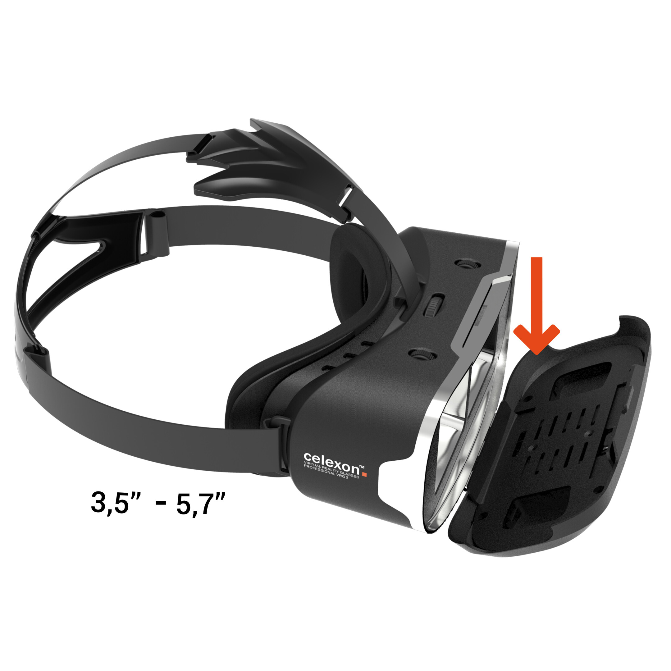Mevrouw onpeilbaar Begrijpen celexon VR Bril Professional - 3D Virtual Reality Bril VRG 2 | visunext
