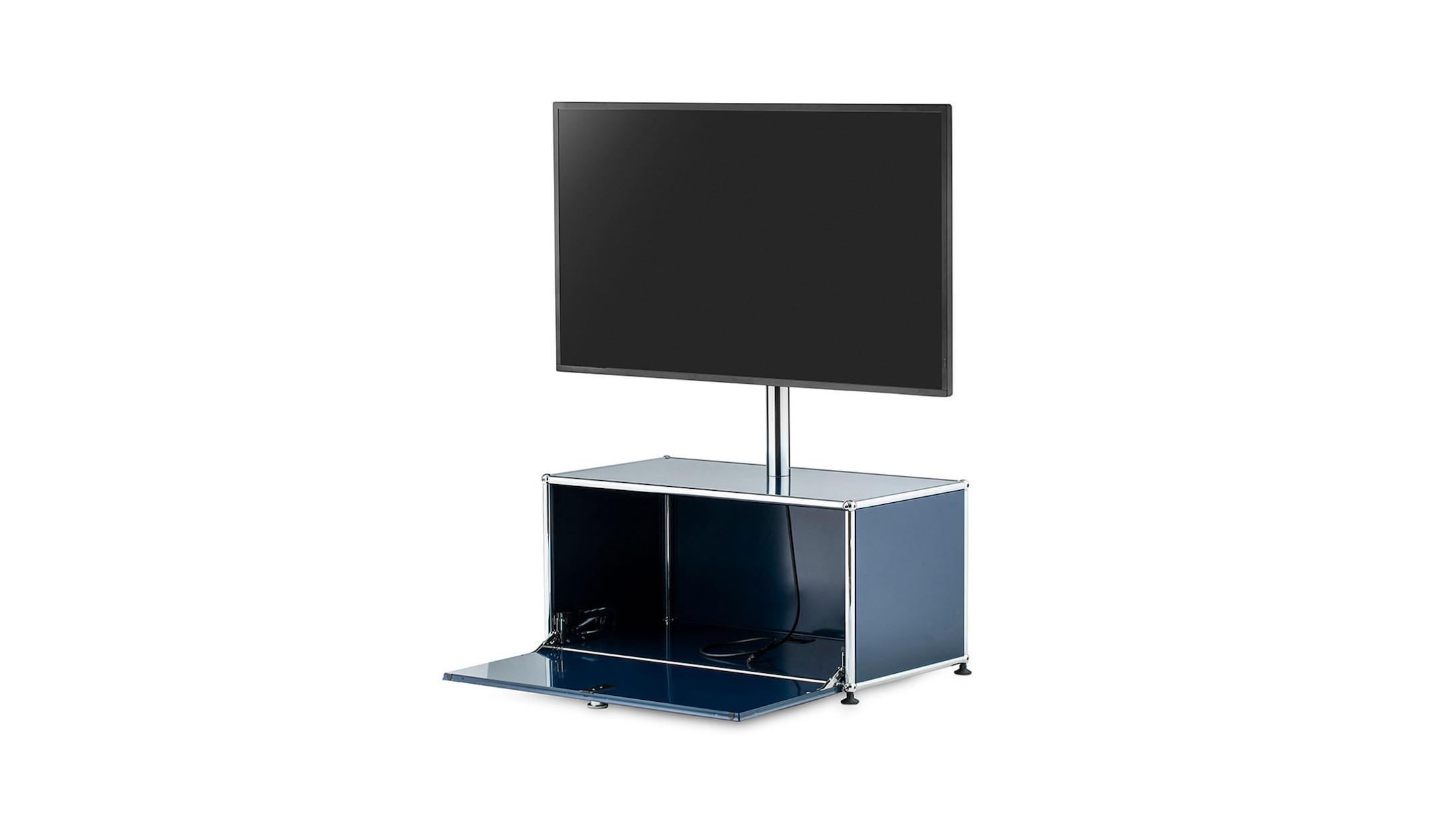 infoWERK-FS75-lowBOARD-mit-Halterung-fur-Displays-und-Fernseher-bis-zu-65-Zoll