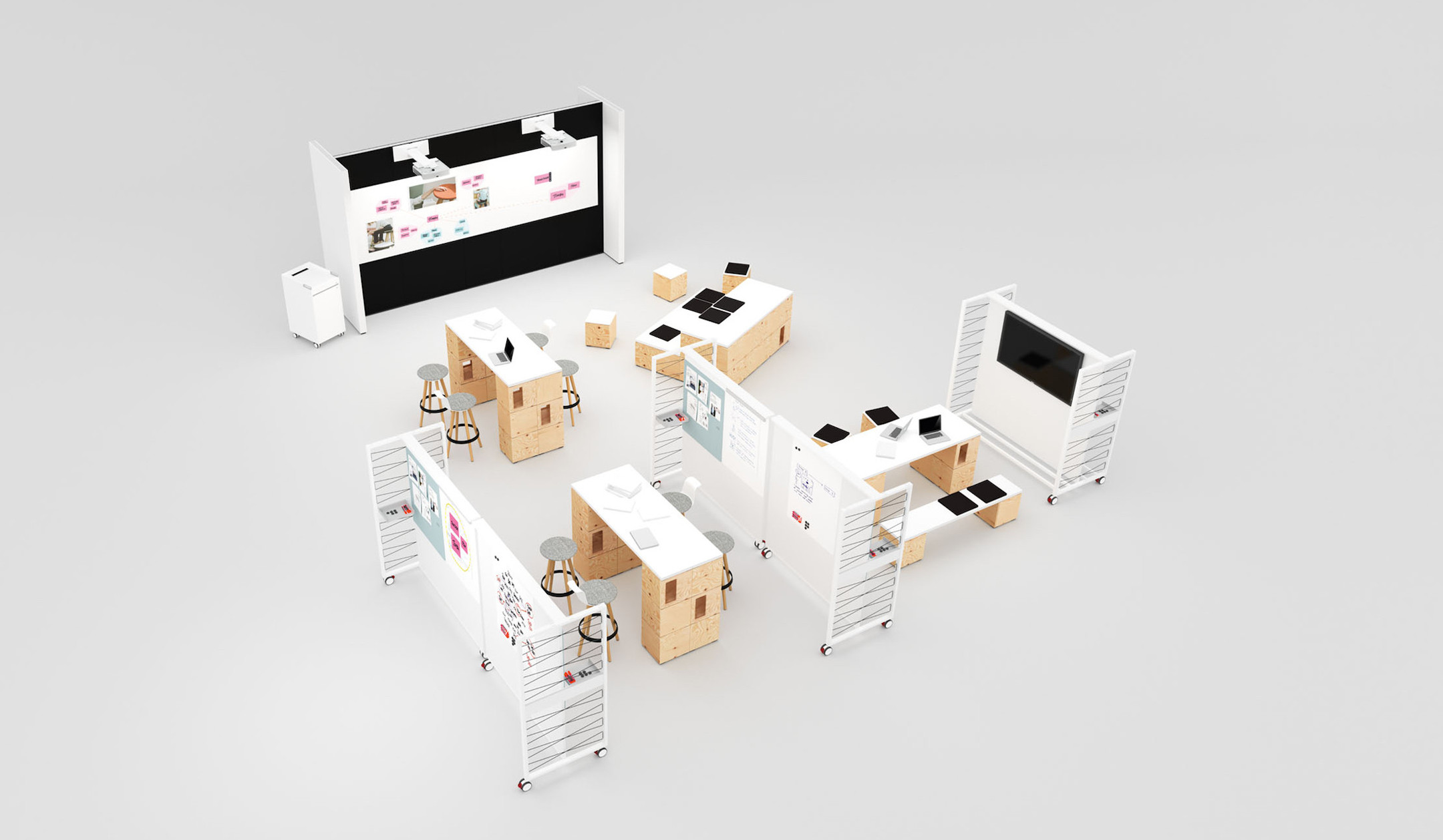 Bene-PIXEL-Mobelelement-fur-modulare-Raumkonfigurationen-in-dynamischen-Umgebungen