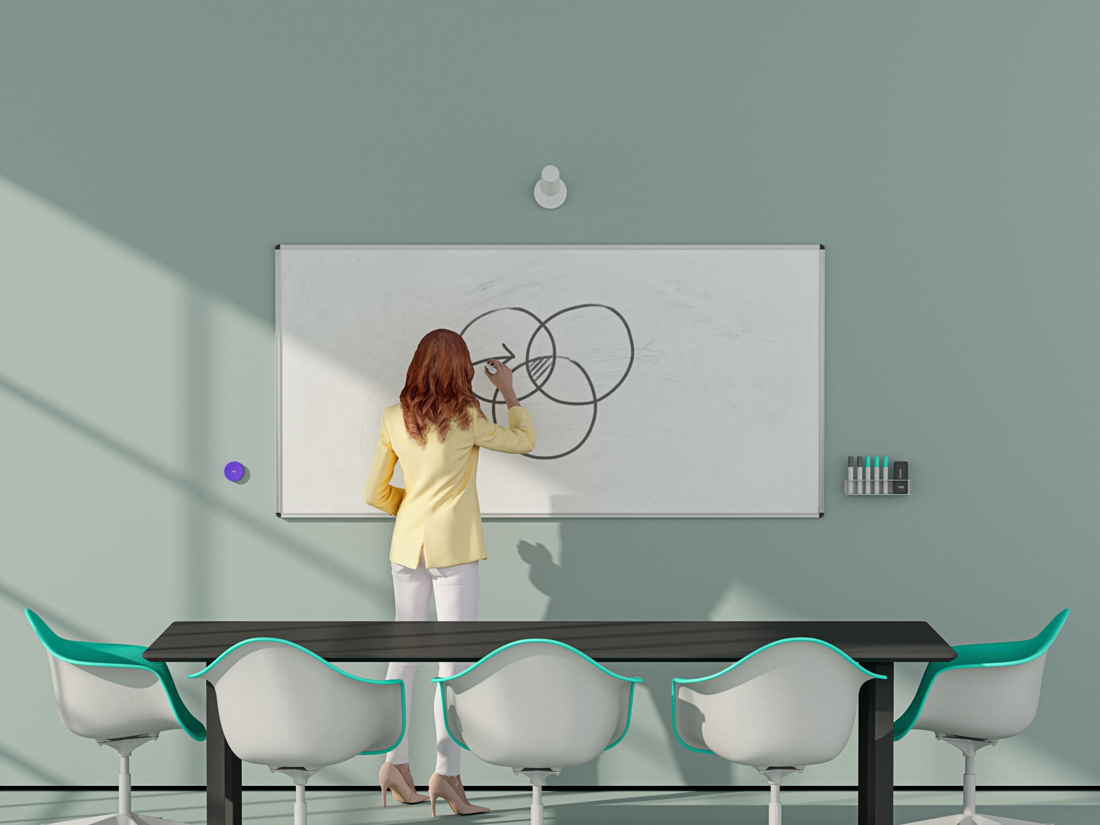 Logitech-Scribe-Whiteboard-camera-voor-school-en-conferentieruimtes